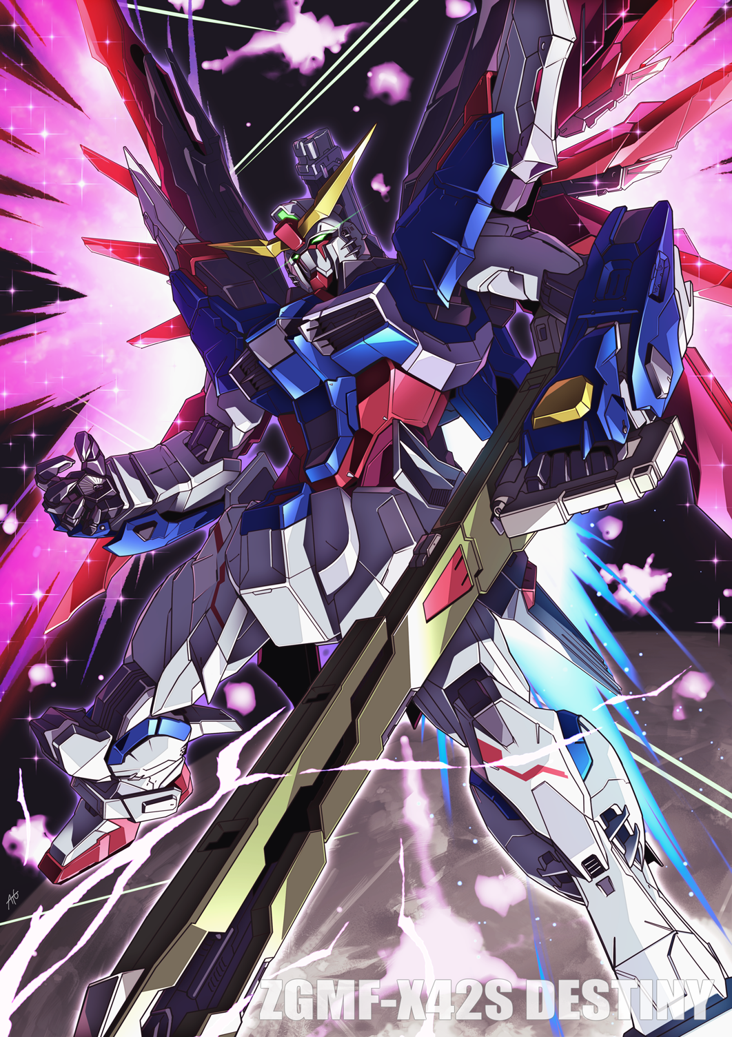 Anime Robot Gundam Mobile Suit Gundam SEED Destiny Super Robot Wars Destiny Gundam Artwork Digital A 1062x1504