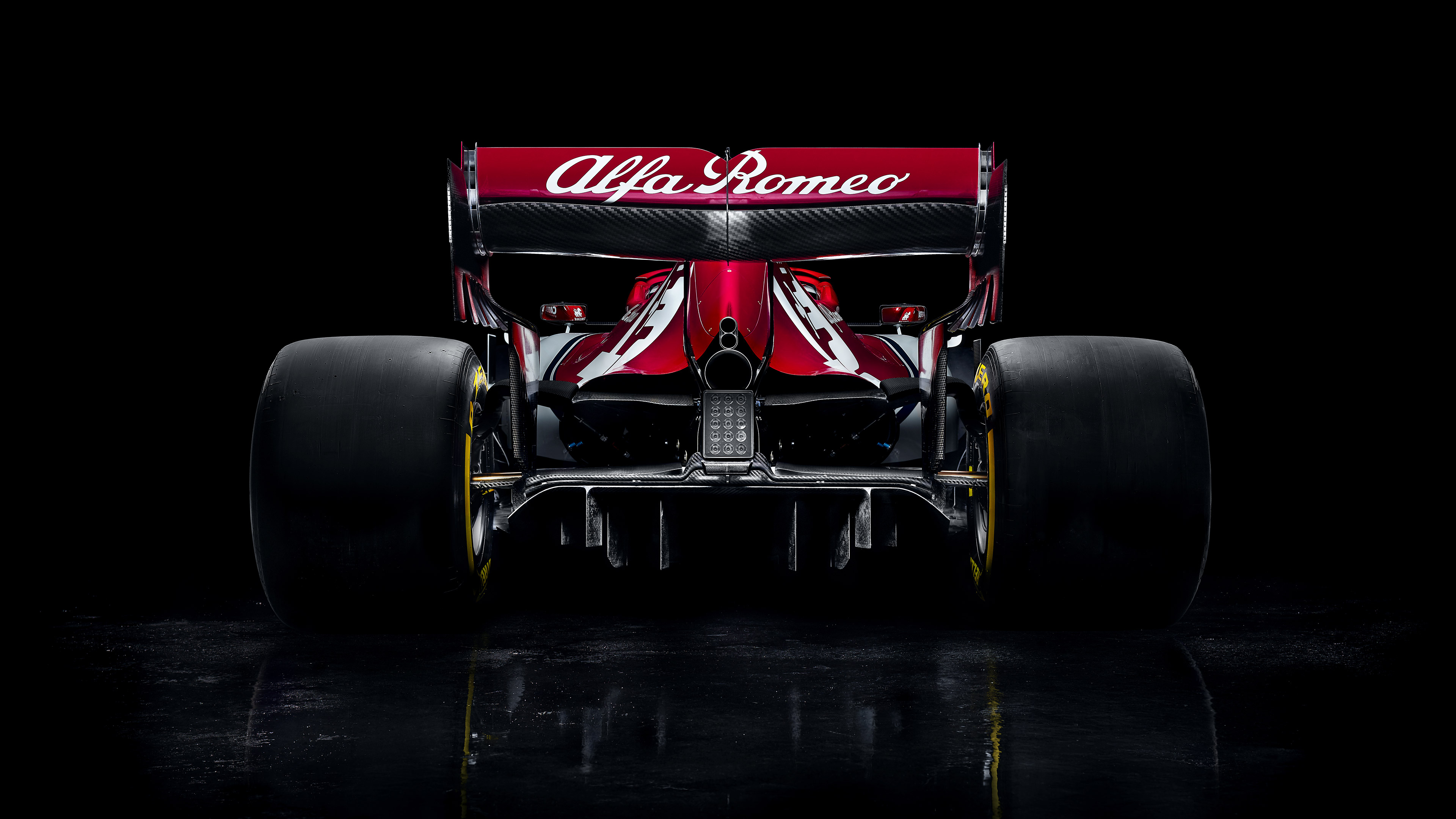 Car Formula 1 Race Car Red Car 3840x2160