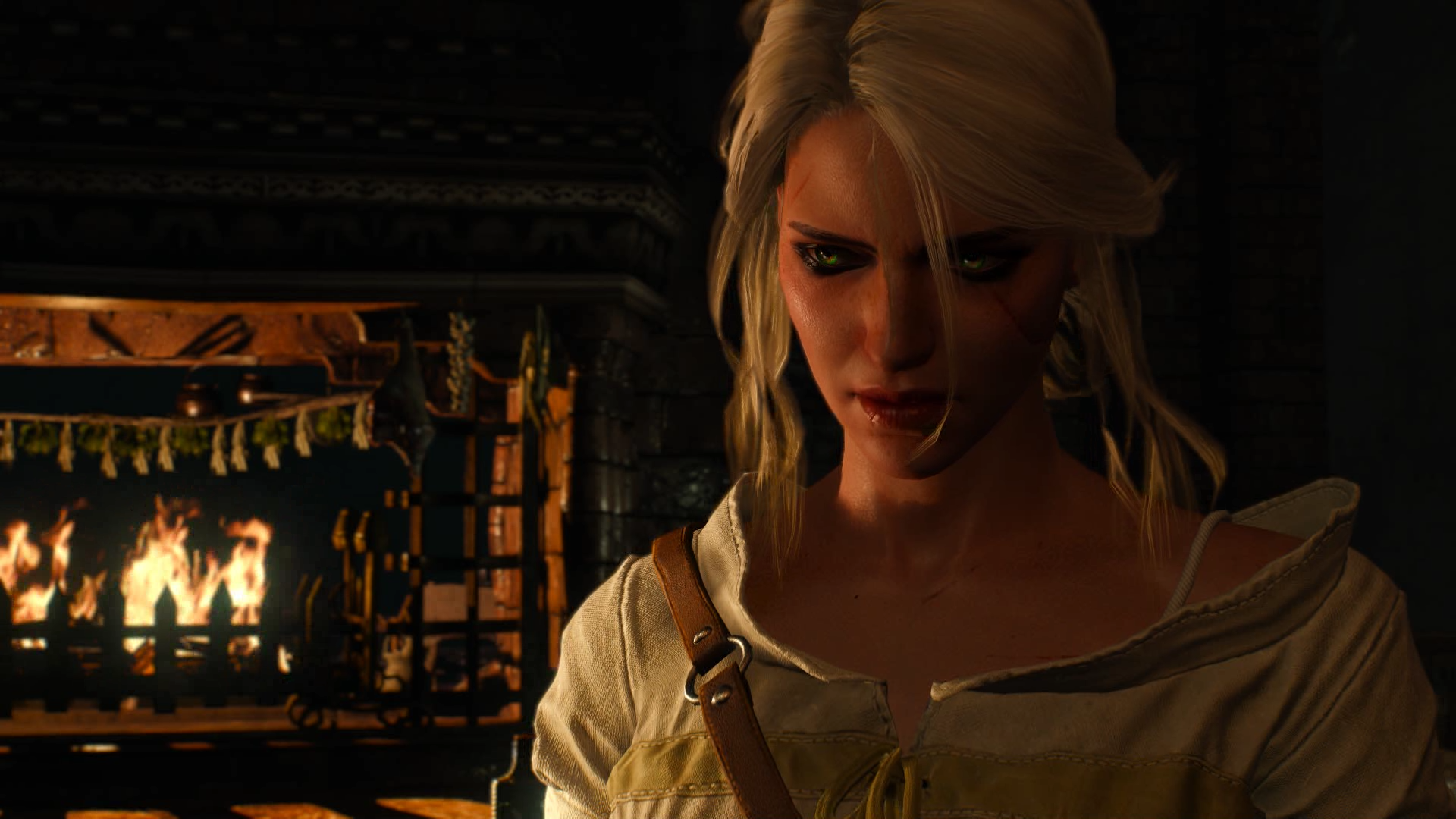 The Witcher 3 Wild Hunt Cirilla Fiona Elen Riannon Video Game Characters Video Games 1920x1080