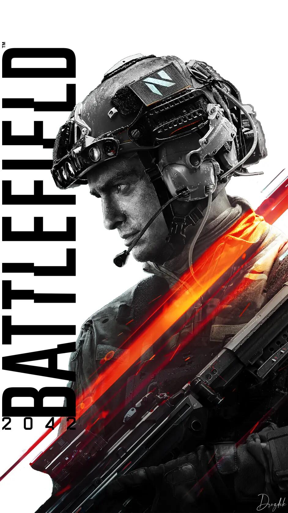 Battlefield 2042 Soldier Helmet Simple Background 942x1674