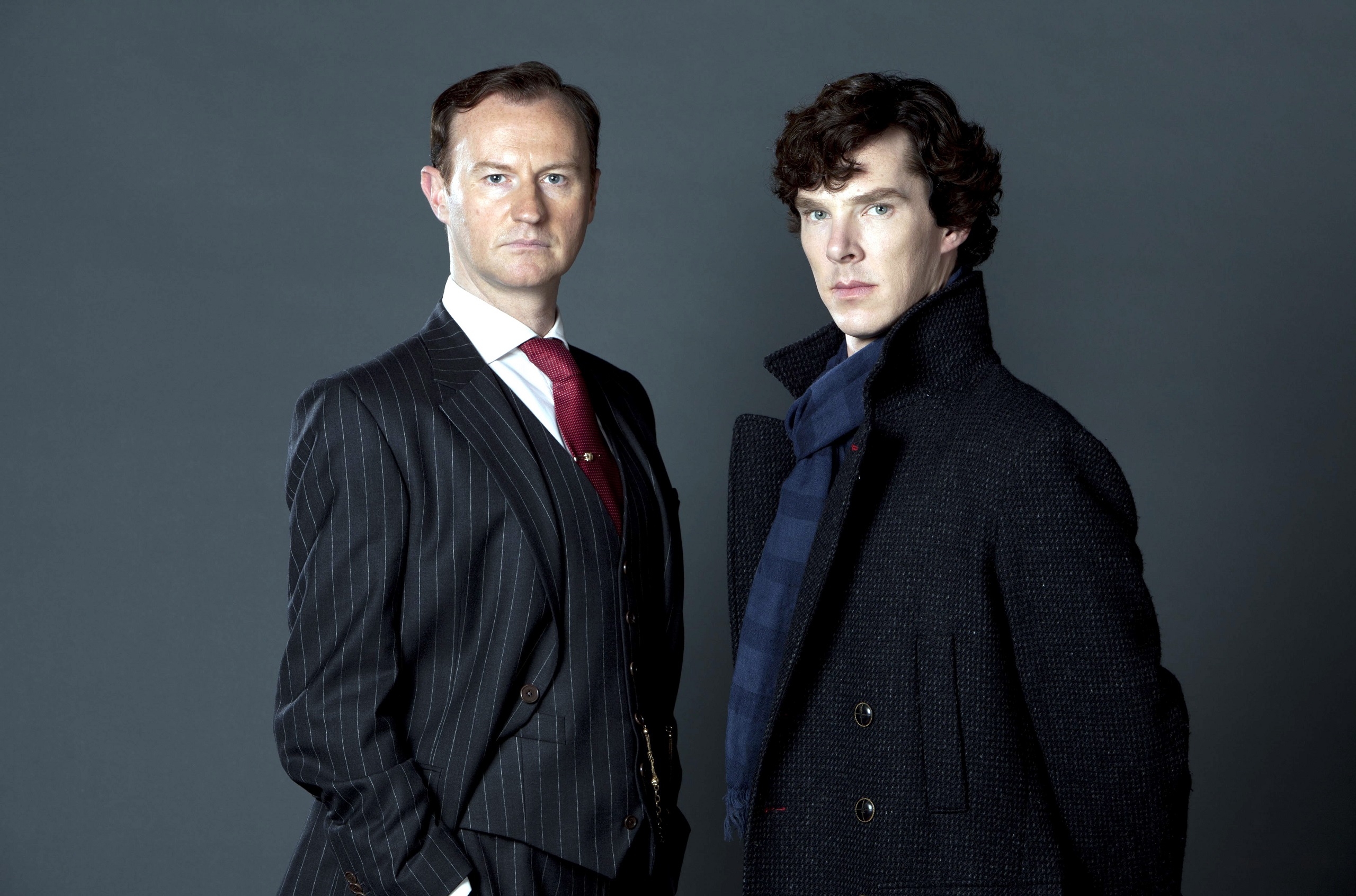 Sherlock Holmes Benedict Cumberbatch Mycroft Holmes 2560x1692