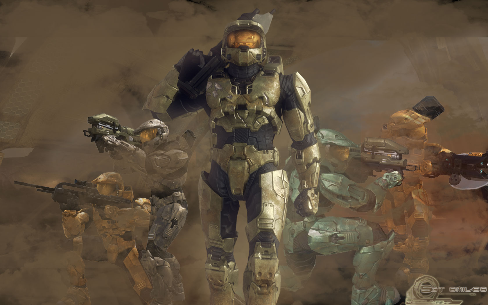 Halo Video Games Master Chief 1680x1050