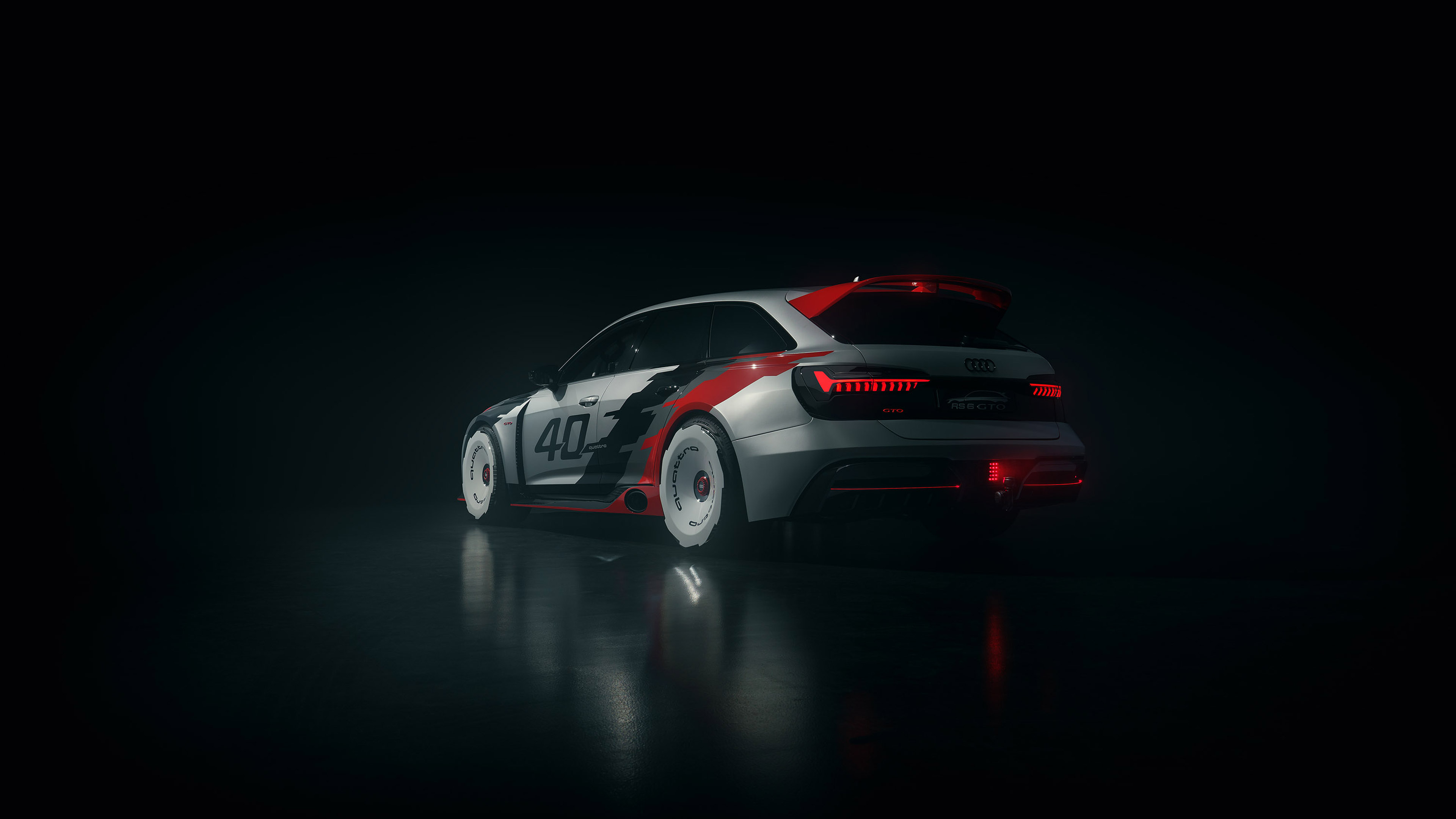 Audi Rs6 Gto Concept Car Concept Car Race Car Sport Car Two Toned Car 3840x2160