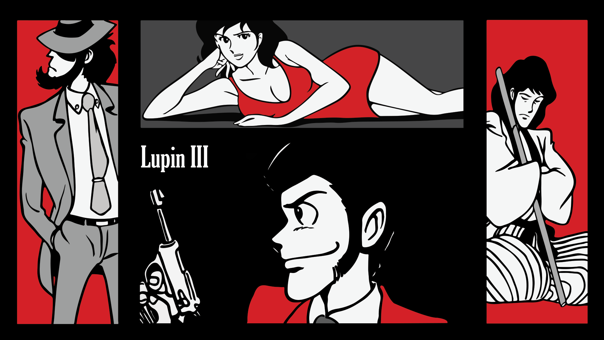 Anime Lupin The Third 1920x1080