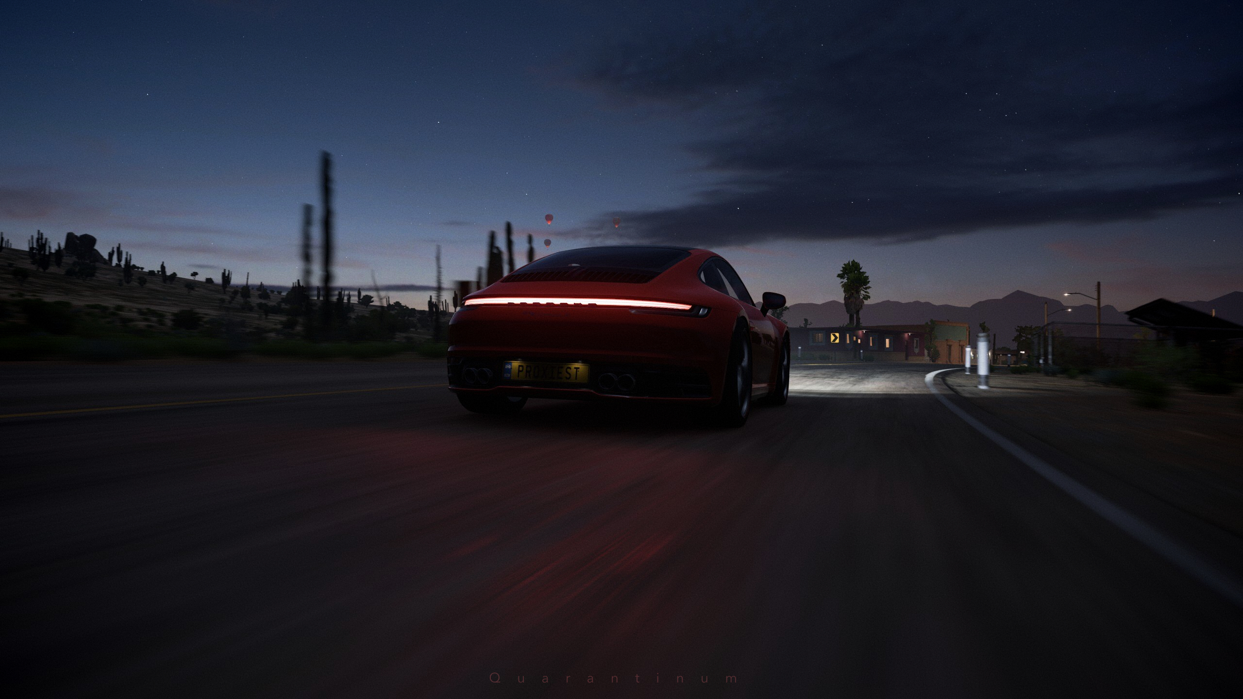 Forza Forza Horizon 5 Racing Porsche Evening Mexico Video Games Horizon Car Supercars 2560x1440