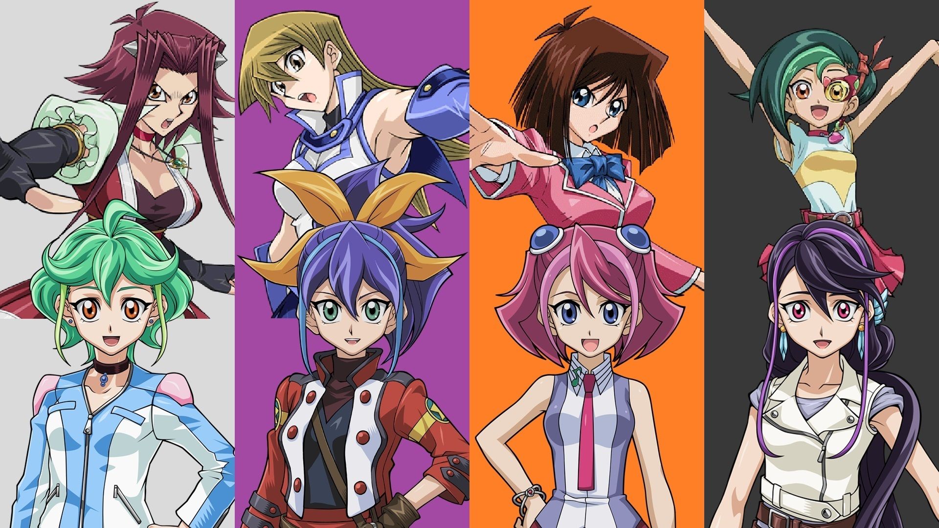 Yu Gi Oh Yu Gi Oh Gx Yu Gi Oh 5ds Yu Gi Oh Zexal Yu Gi Oh Arc V Mazaki Anzu Tenjouin Asuka