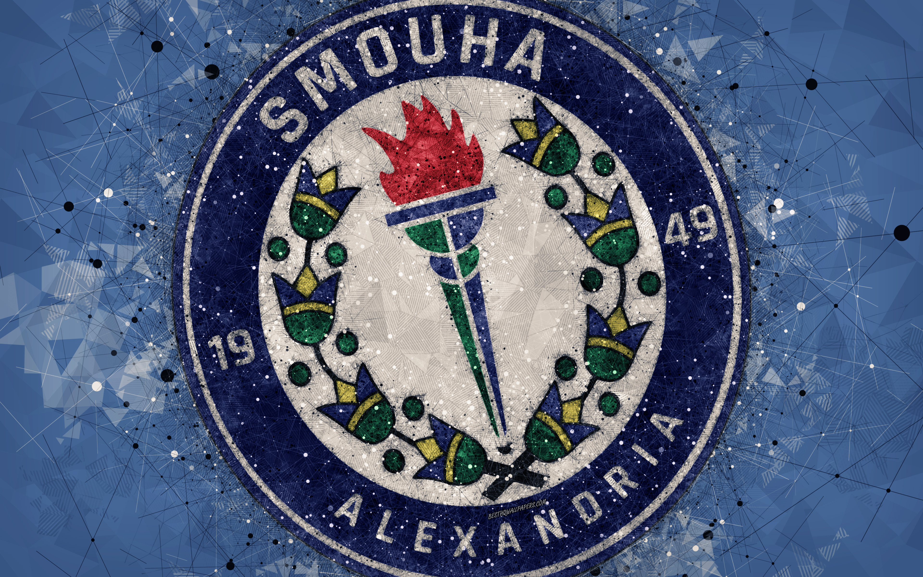 Emblem Logo Smouha Sc Soccer 3840x2400