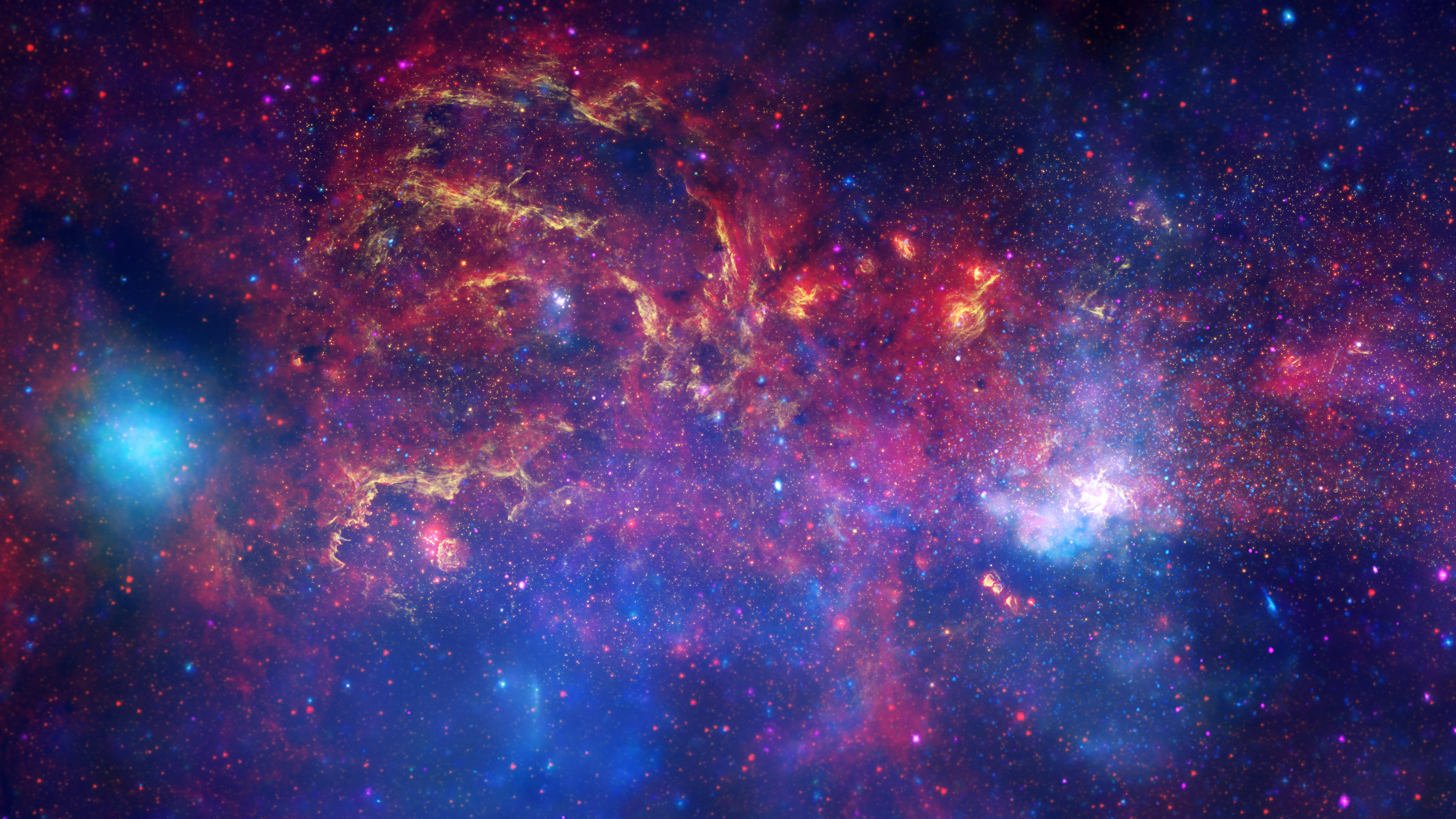 Hubble Space Stars Hubble Deep Field NASA Universe 3840x2160