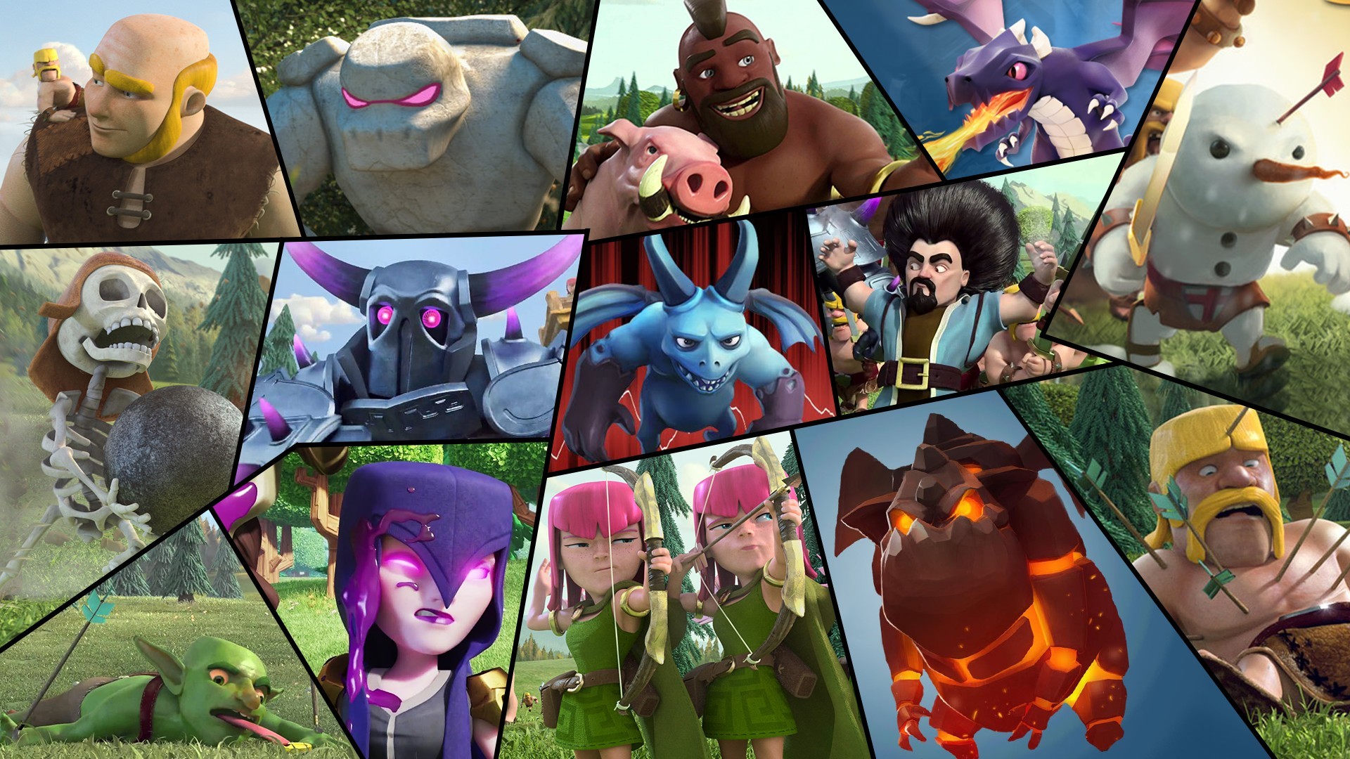 Video Game Clash Of Clans 1920x1080
