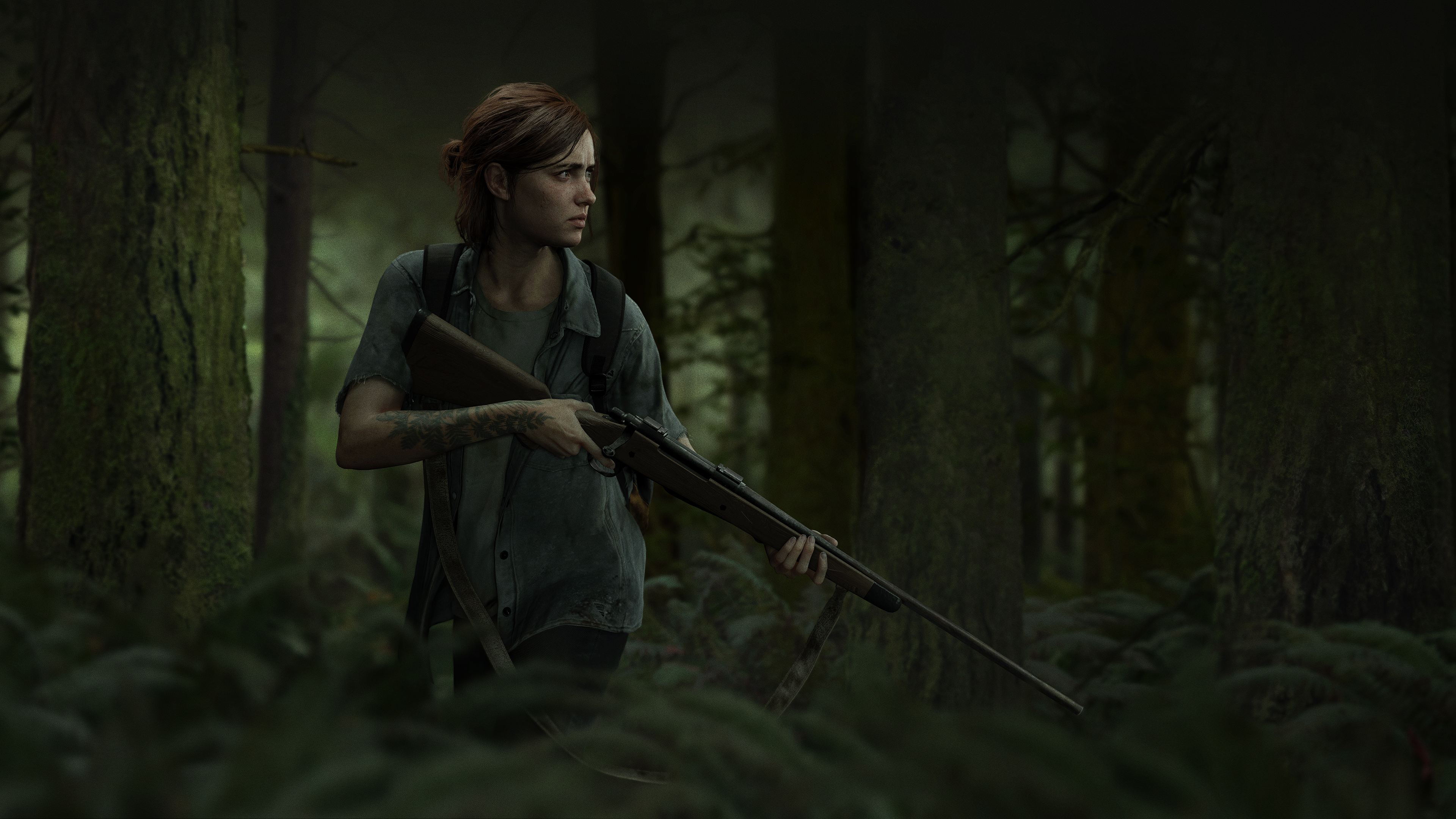 Ellie The Last Of Us Gun The Last Of Us 3840x2160