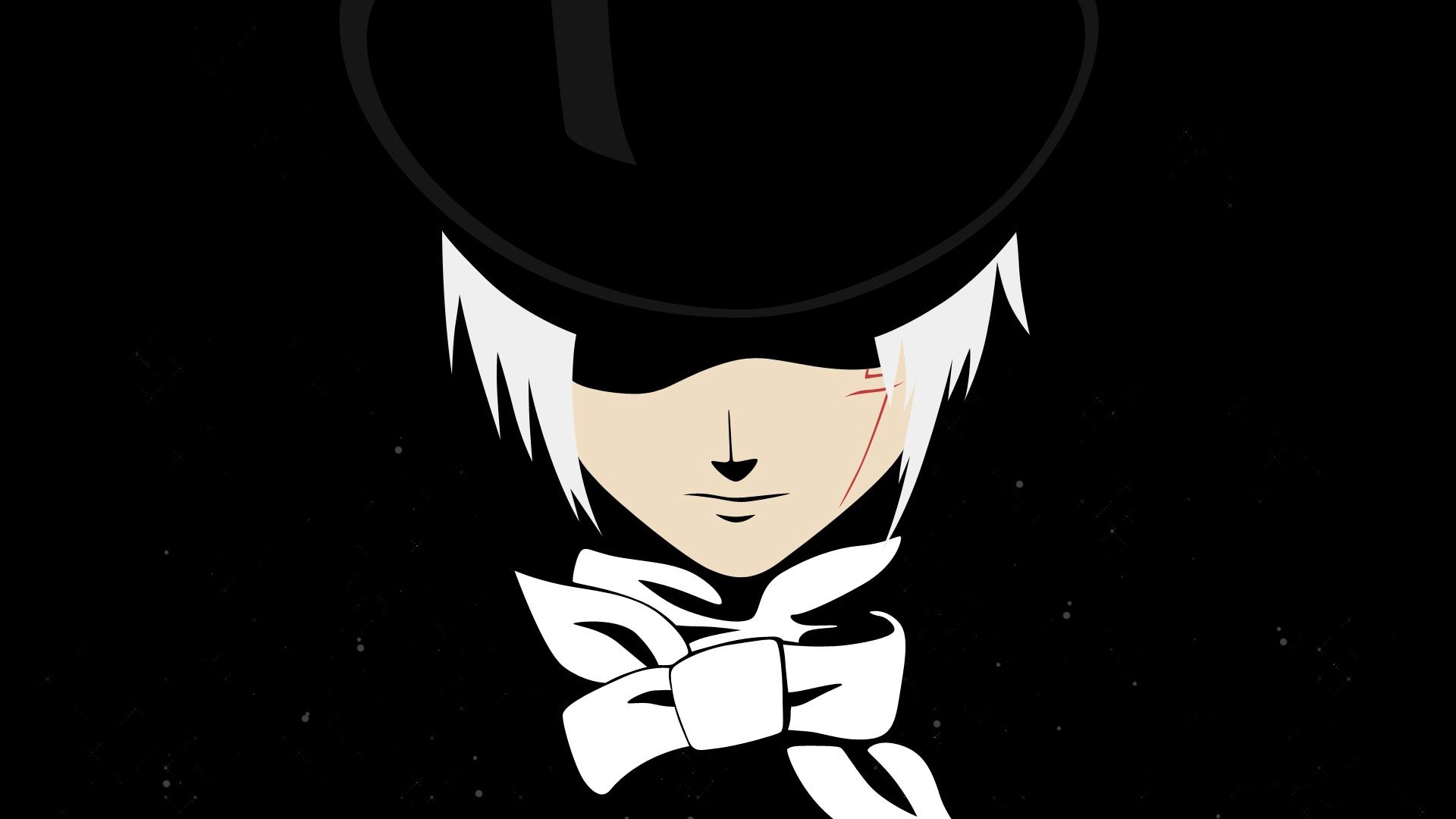 Anime Boys Black D Gray Man Allen Walker Top Hat White Hair 1920x1080