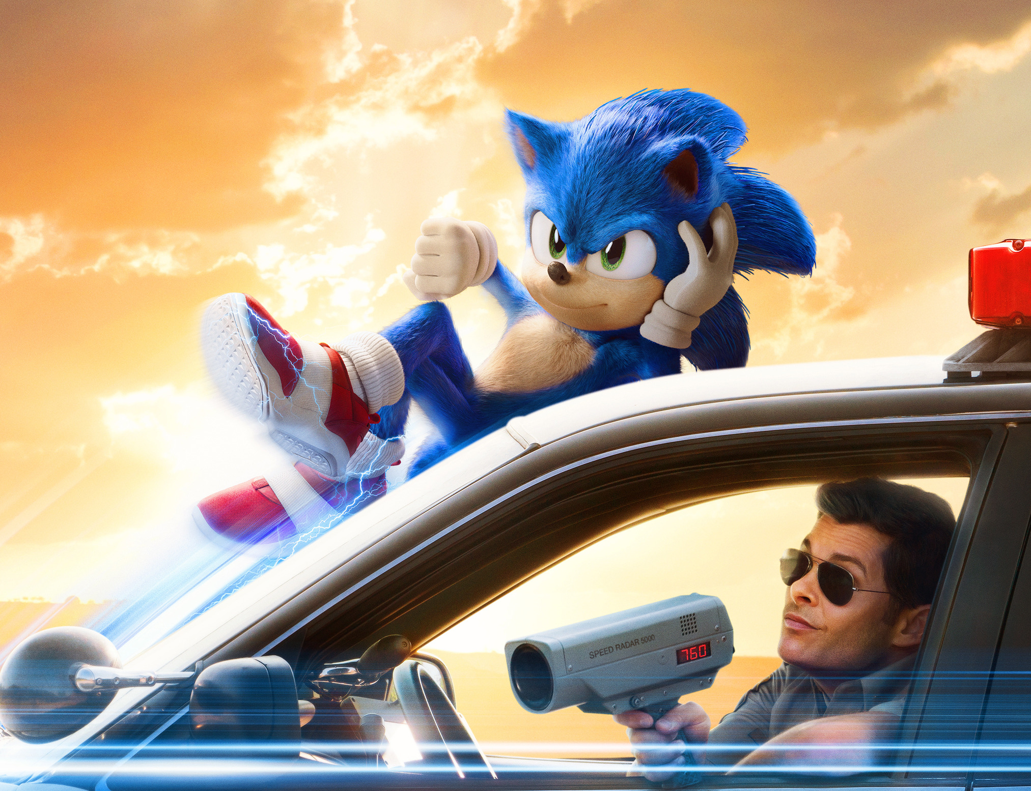Sonic Sonic The Hedgehog Sonic The Movie Paramount Sega Hedgehog Movie Poster Movies Numbers Police  2025x1555