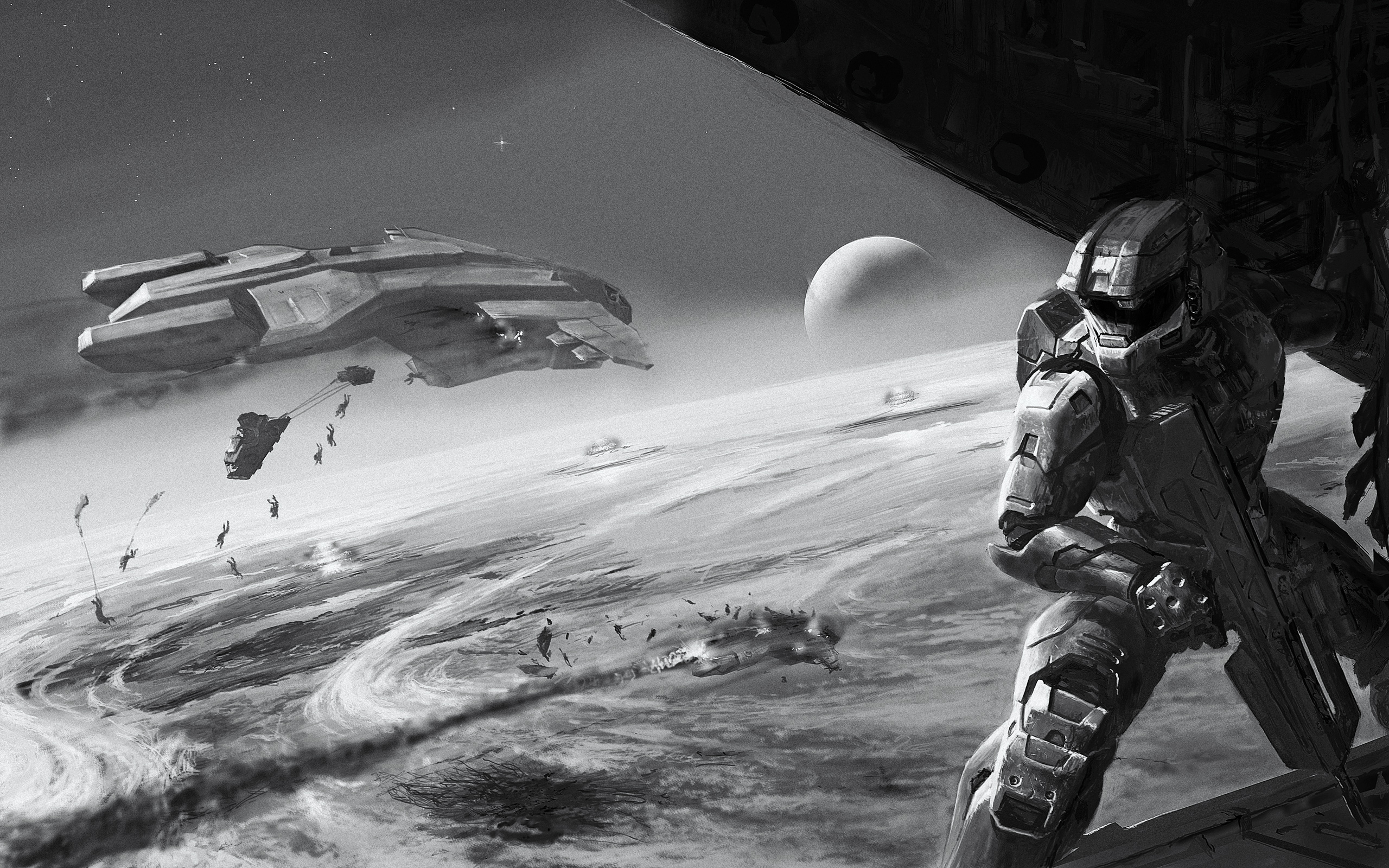 Halo Video Games Master Chief 2560x1600