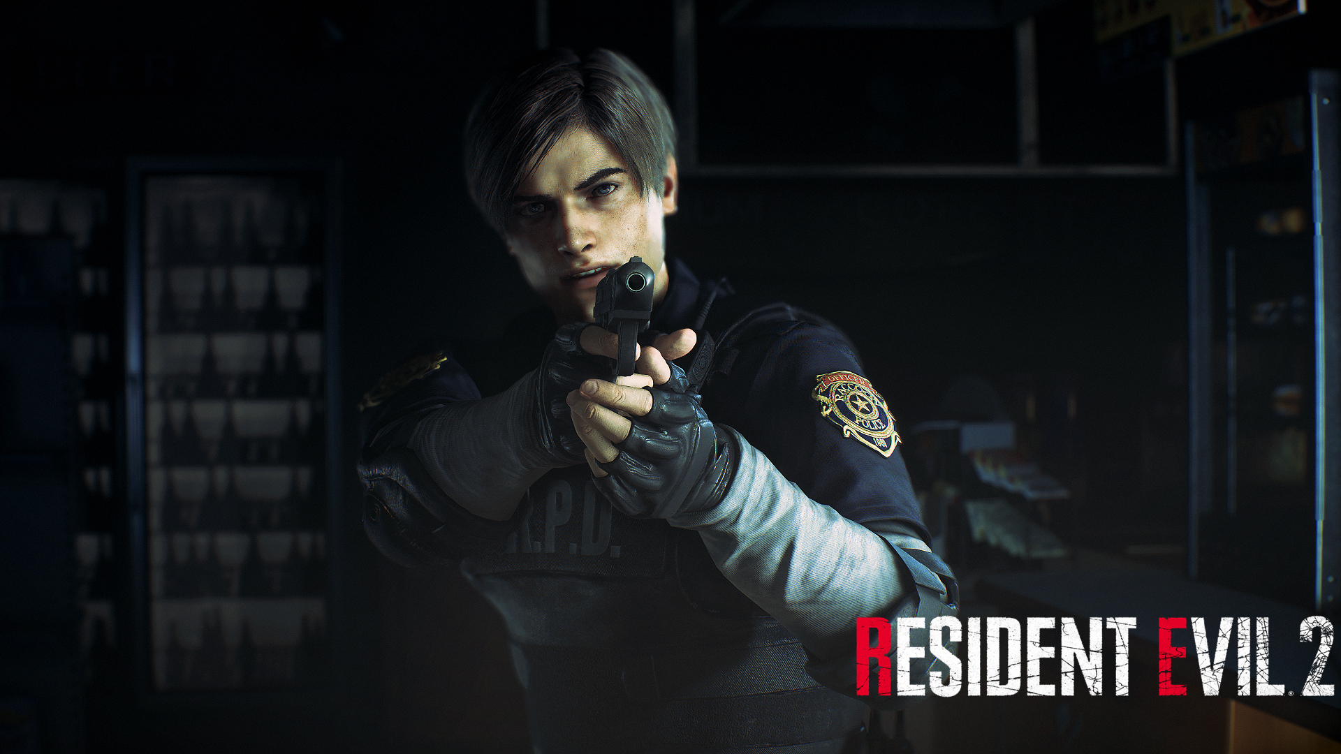 Leon S Kennedy Resident Evil 2 2019 Video Game 1920x1080