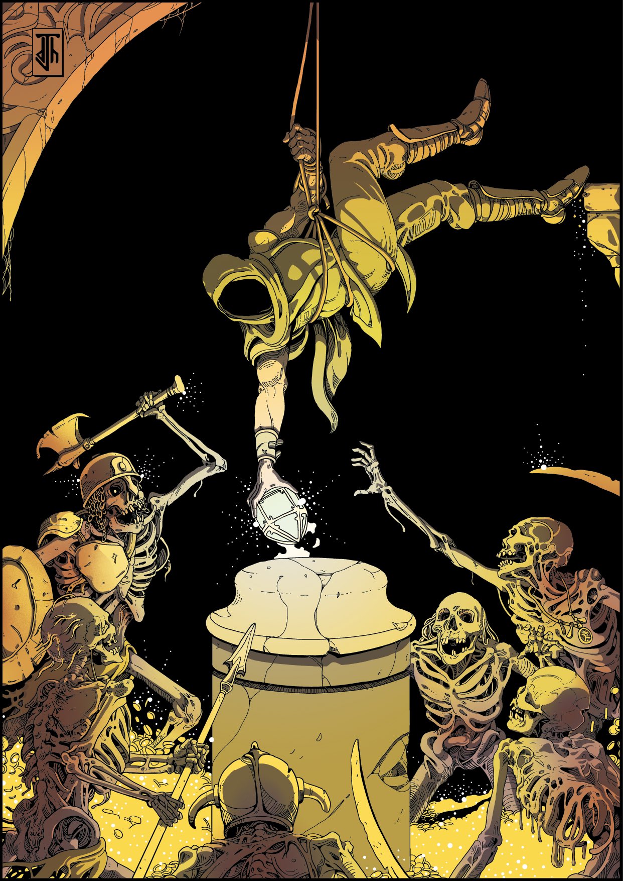 Fantasy Art Thief Skeleton Old School Essentials 1242x1754