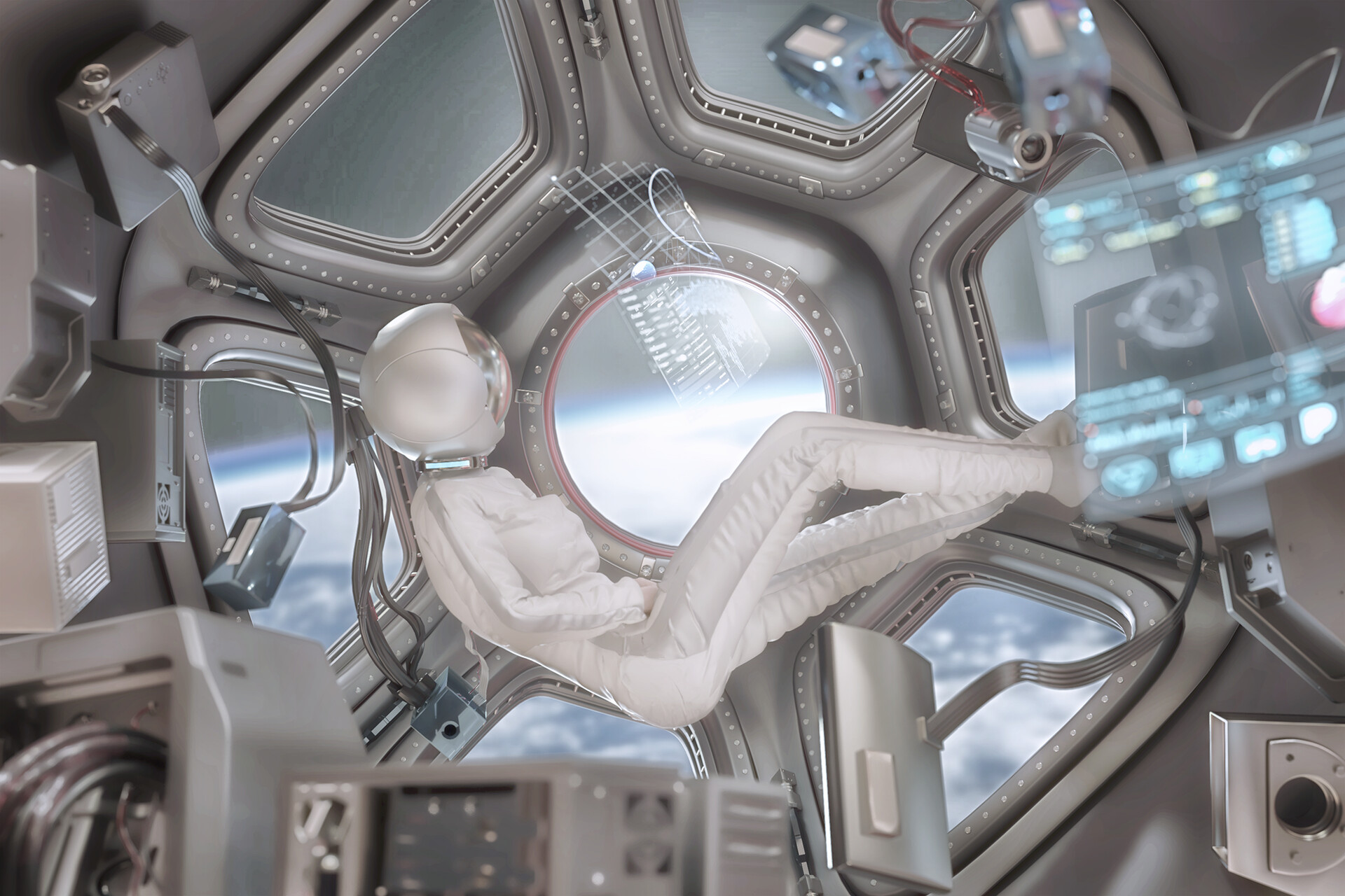 Sci Fi Astronaut 1920x1280