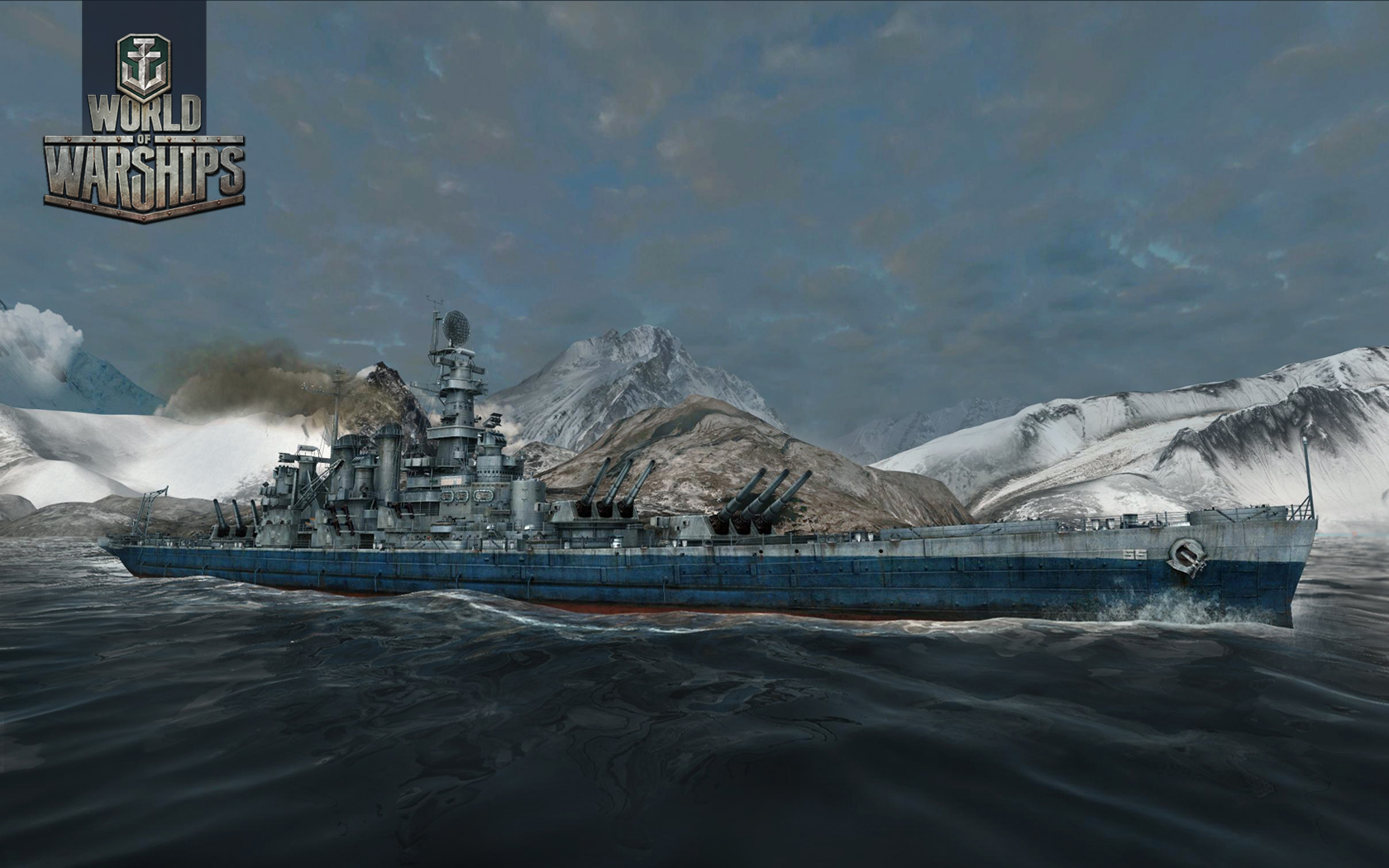 World Of Warships Battleship War Ocean Battle 1680x1050