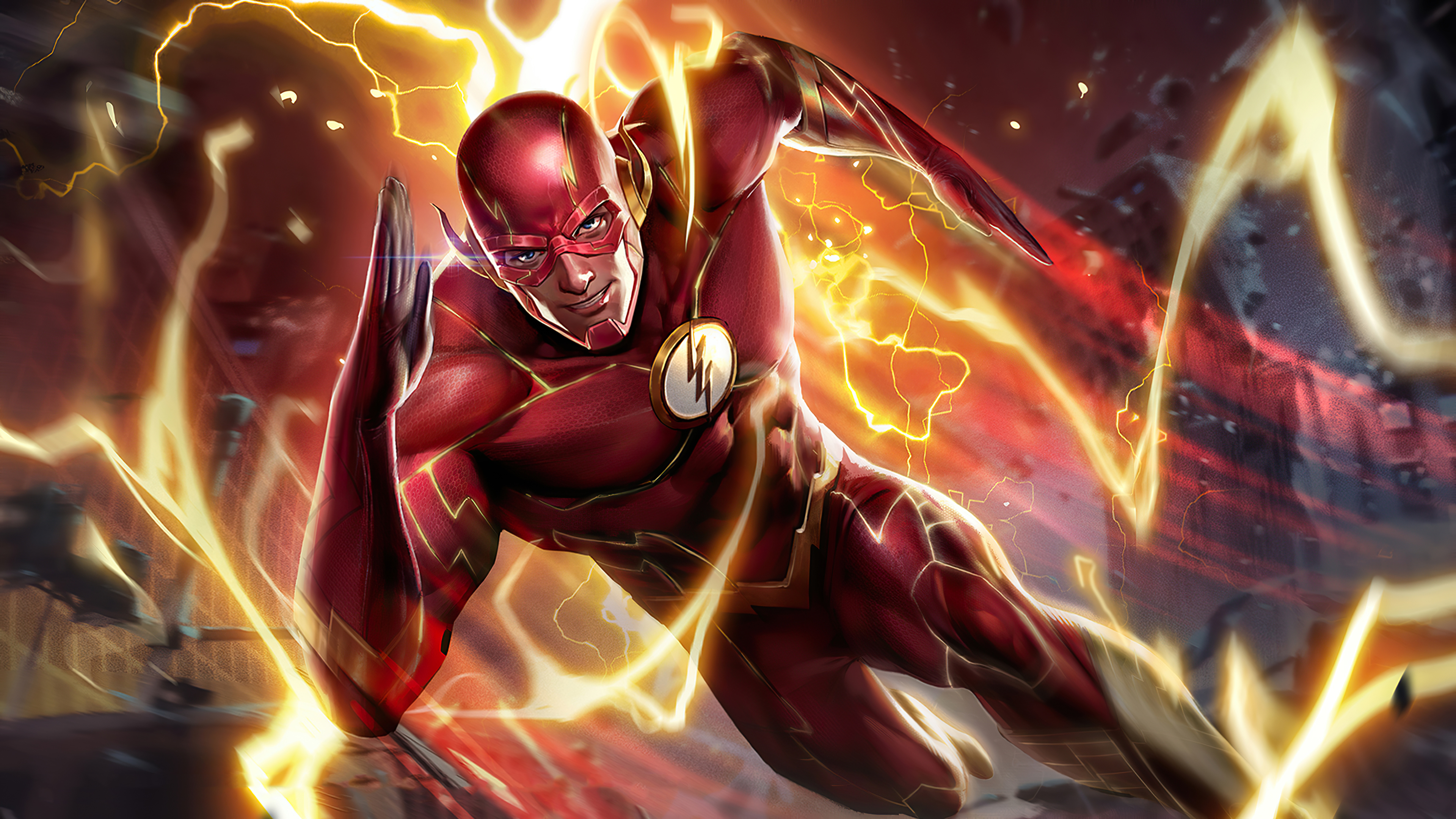 Flash Dc Comics Barry Allen 3840x2160
