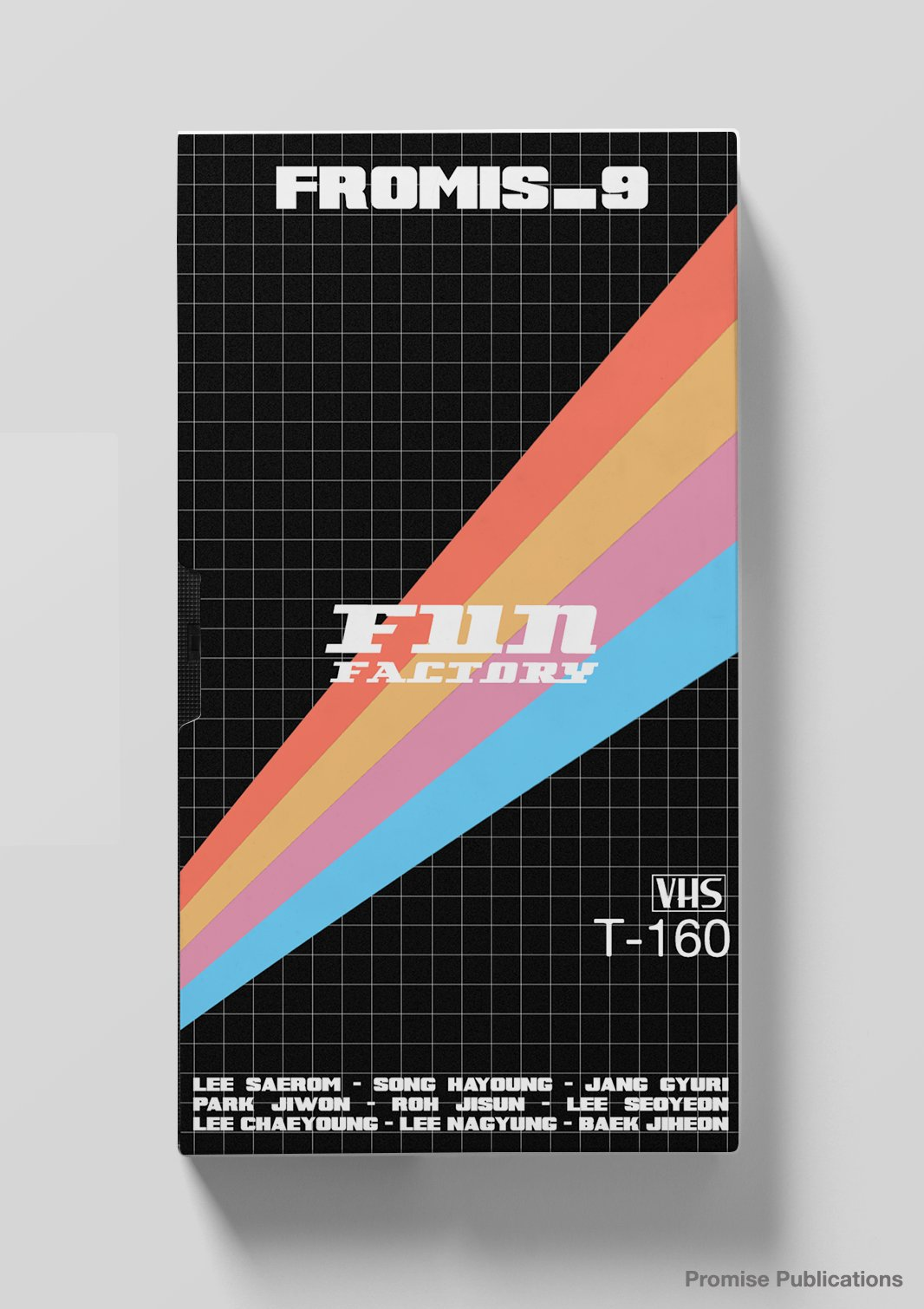 Fromis 9 Fan Art VHS Video Tape Concept Art White Background Cover Art K Pop 1066x1510