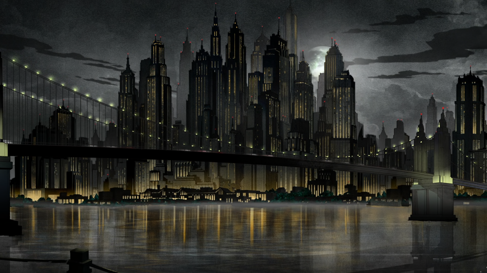 Gotham City Night 1920x1080