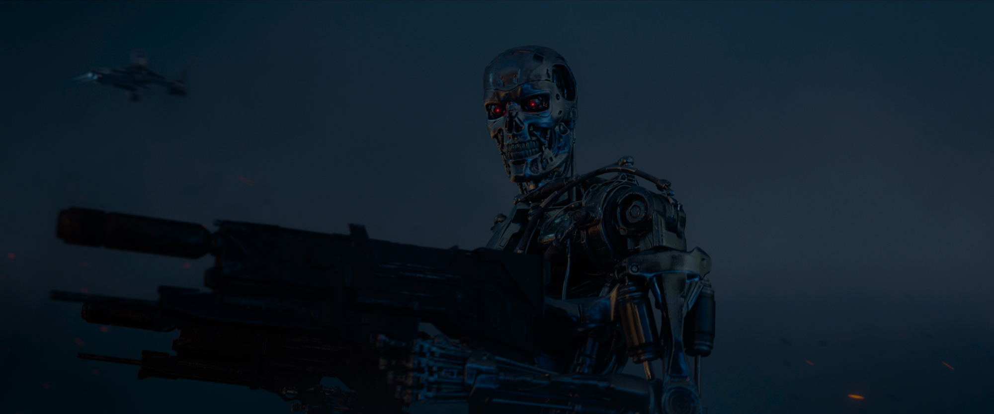 Terminator Dark Fate T 800 Terminator Robots Film Stills Movies Exoskeleton 2000x833