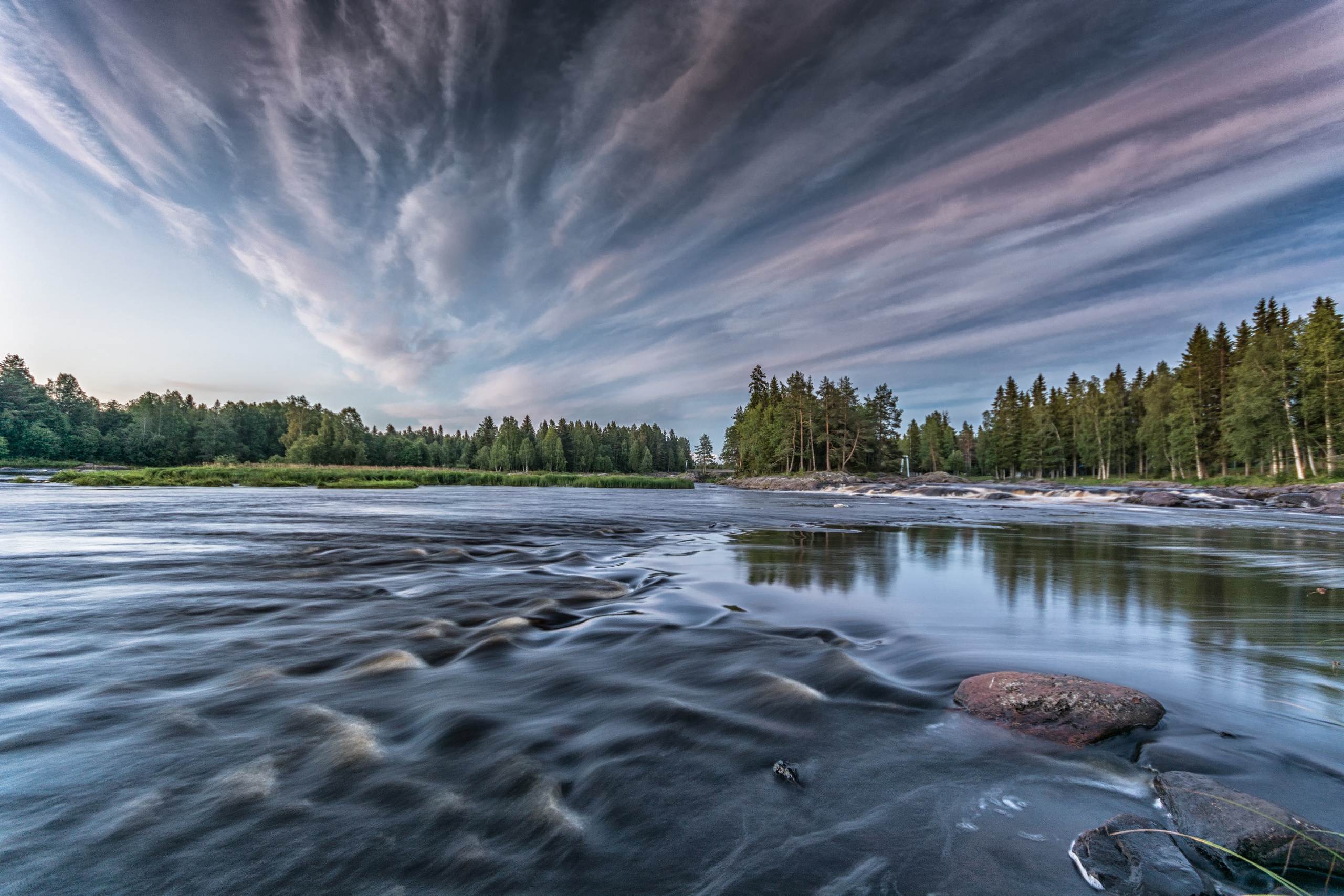 Finland Nature Landscape Water Sky Outdoors 2560x1707