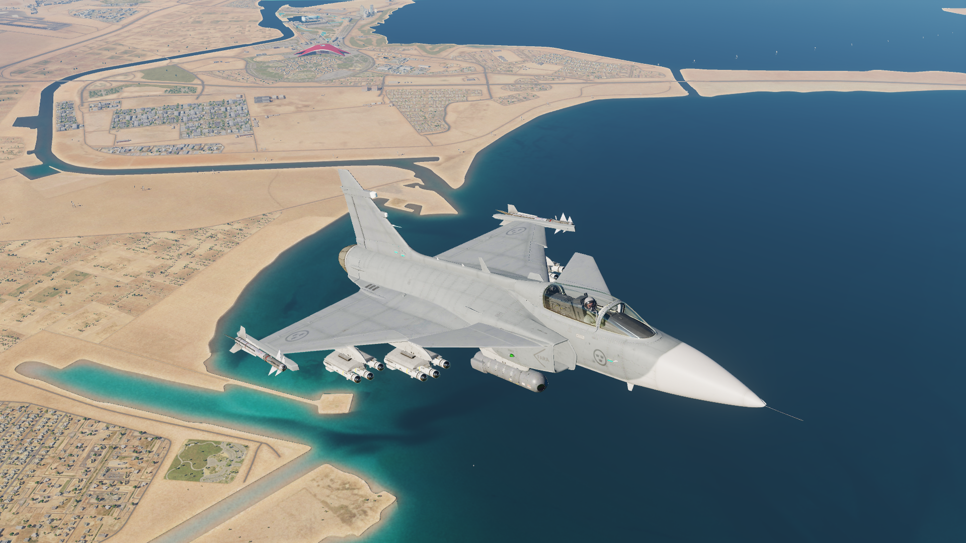Digital Combat Simulator Dcs World Saab JAS 39 Gripen Aircraft Airplane Video Games 1920x1080