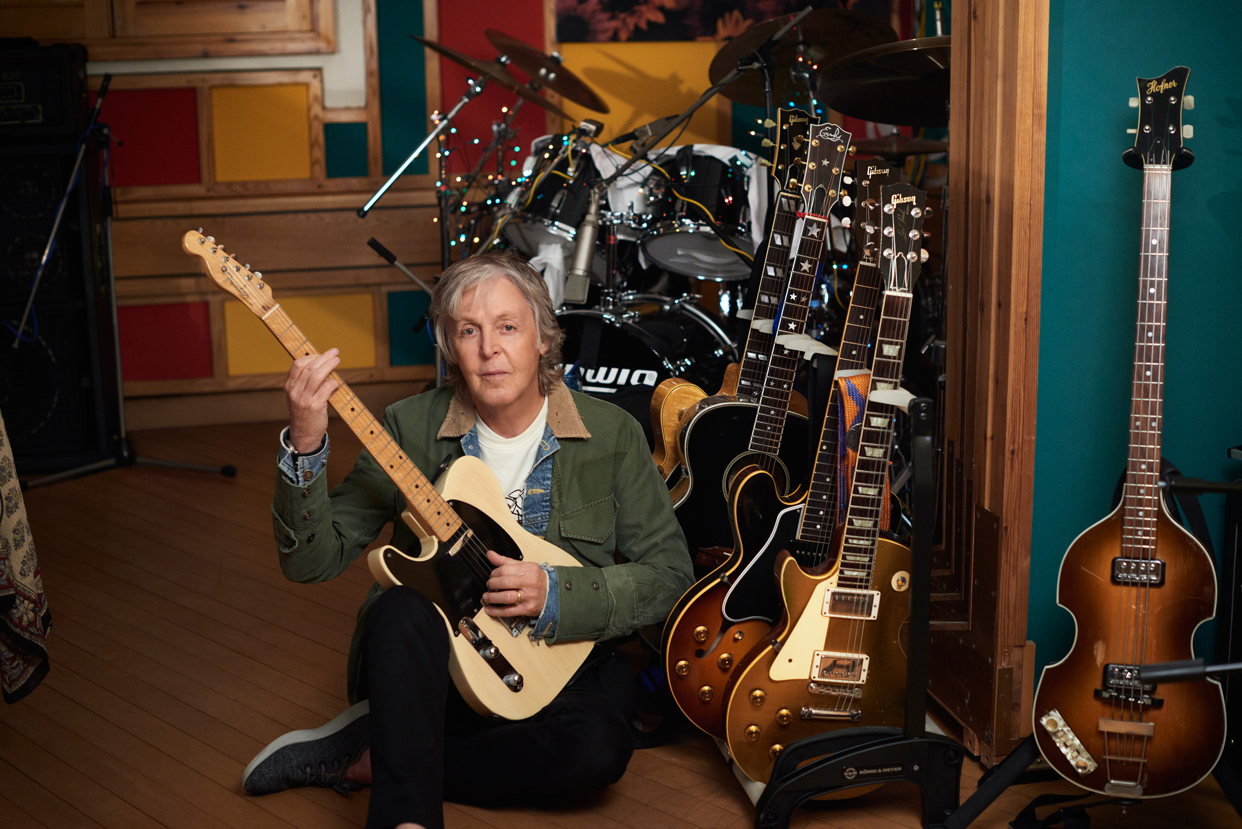 The Beatles Paul McCartney Bass Guitars Electric Guitar Guitarist Drums Men Musician Rock And Roll I 2560x1709