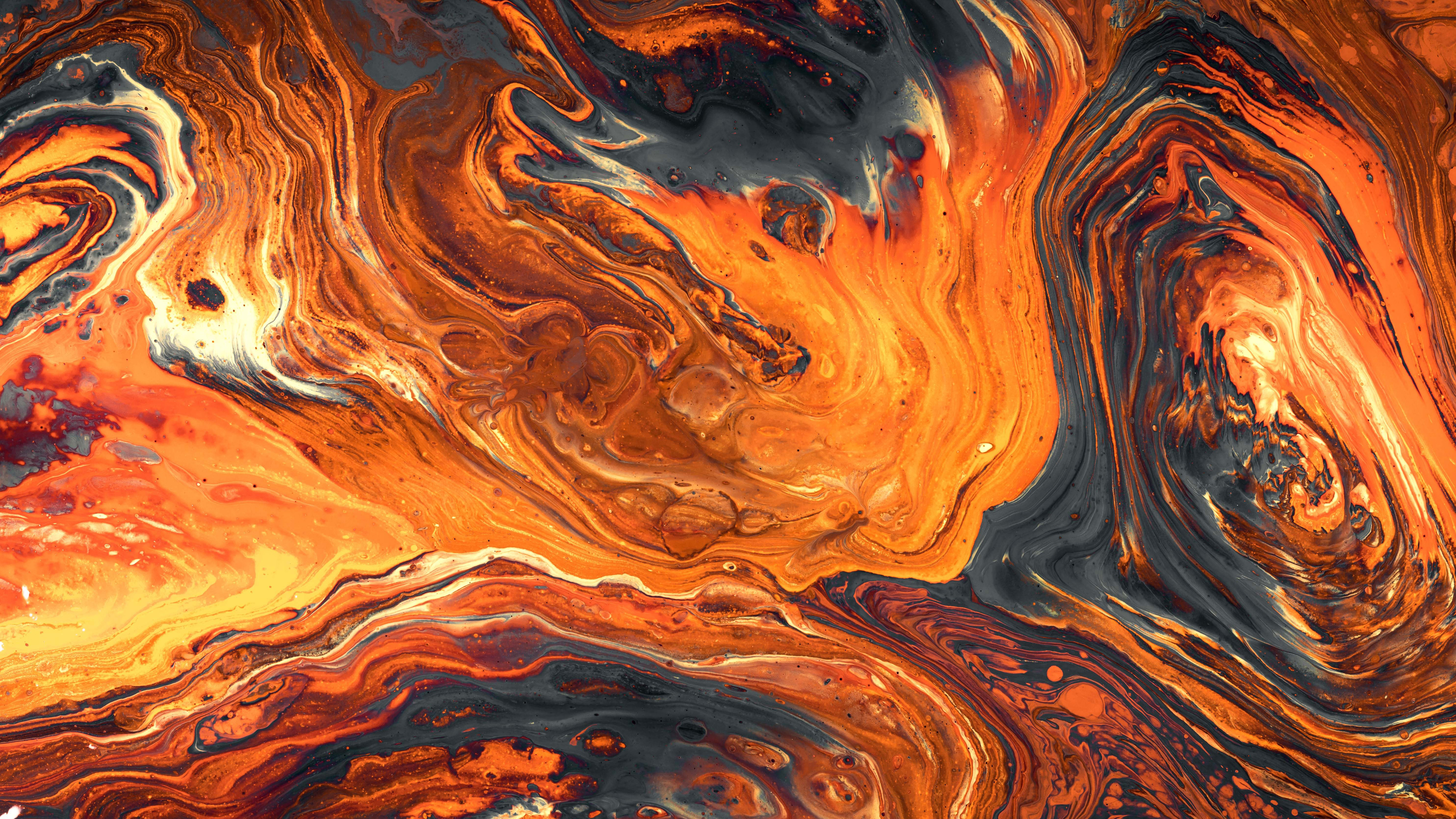 Lava Pattern Abstract 5120x2880