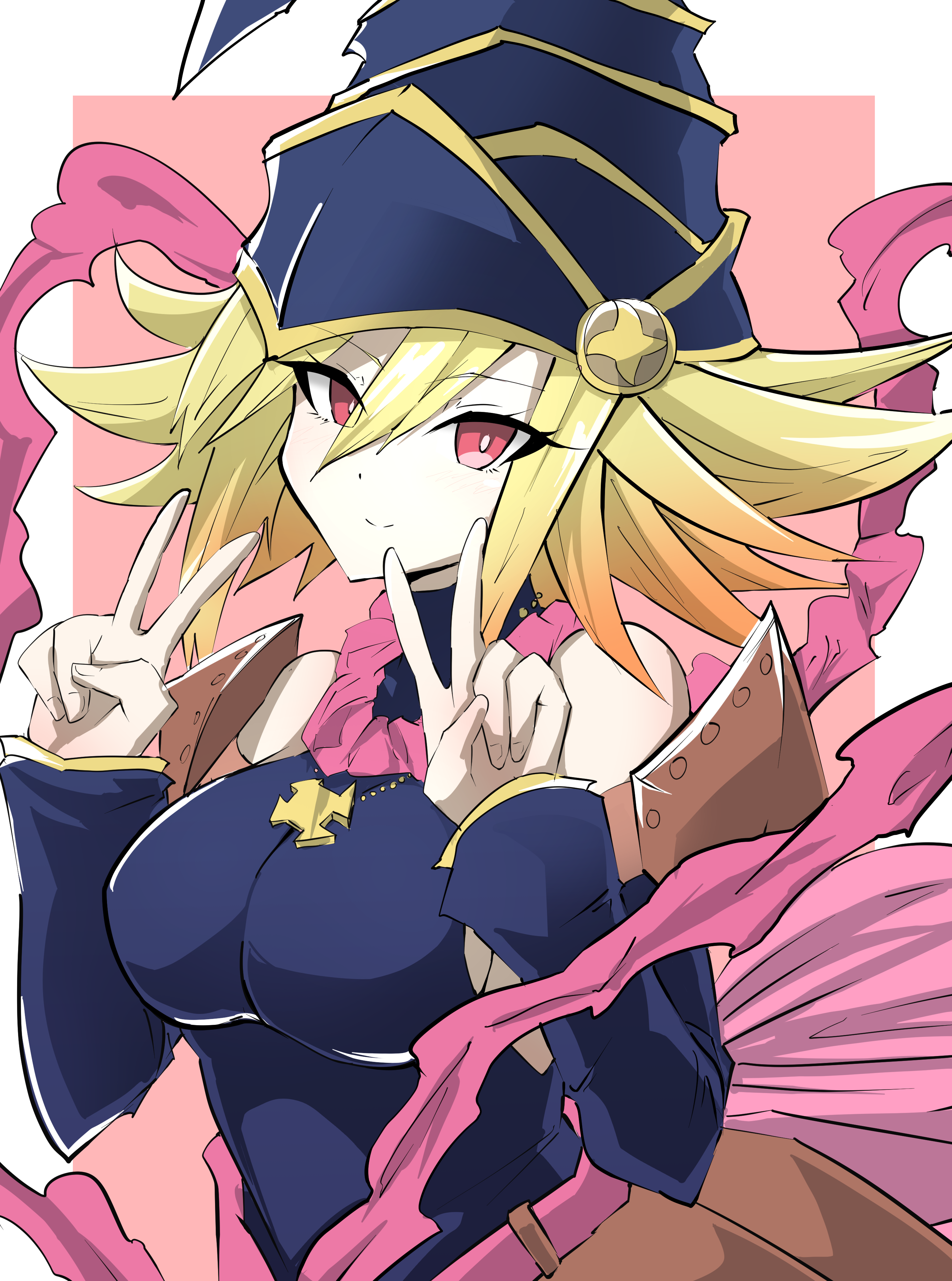 Anime Anime Girls Yu Gi Oh Yu Gi Oh ZEXAL Gagaga Girl Blonde Artwork Digital Art Fan Art 2900x3900