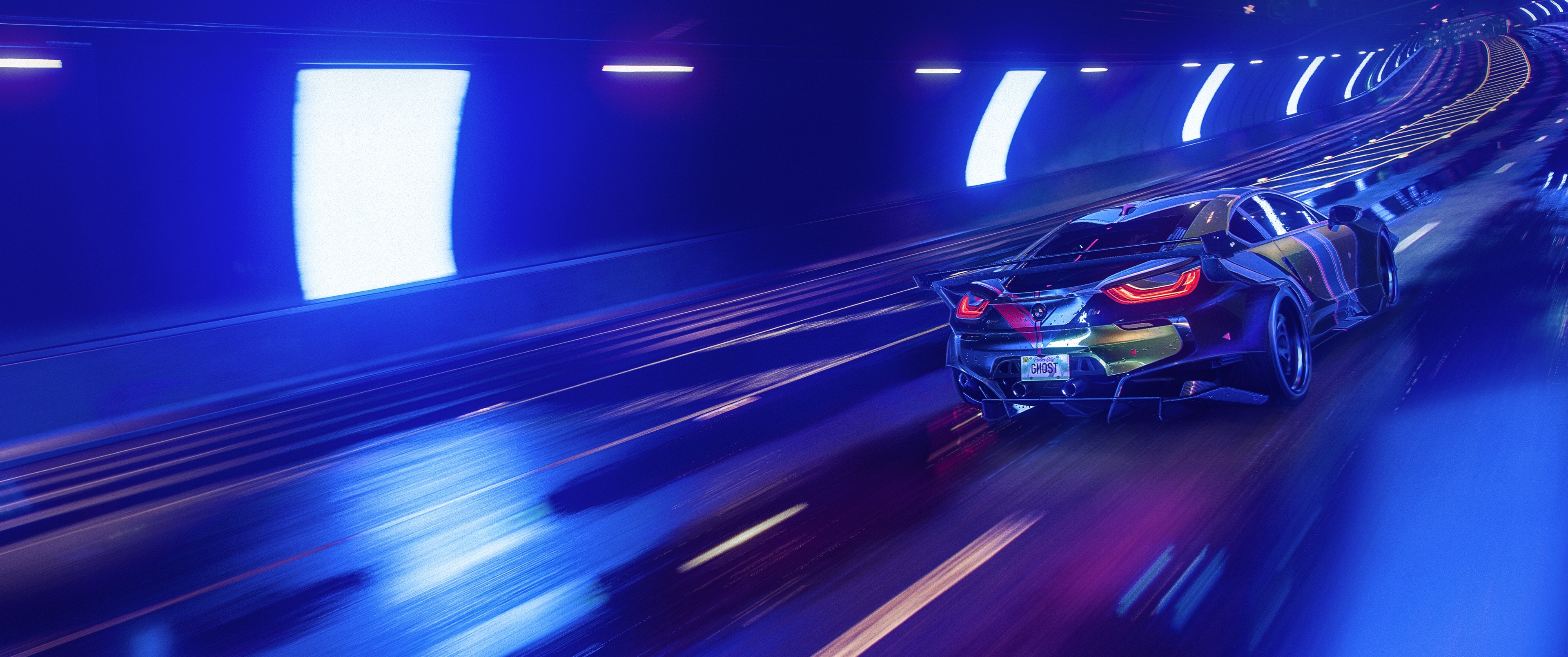 Need For Speed Race Car 3840x1608
