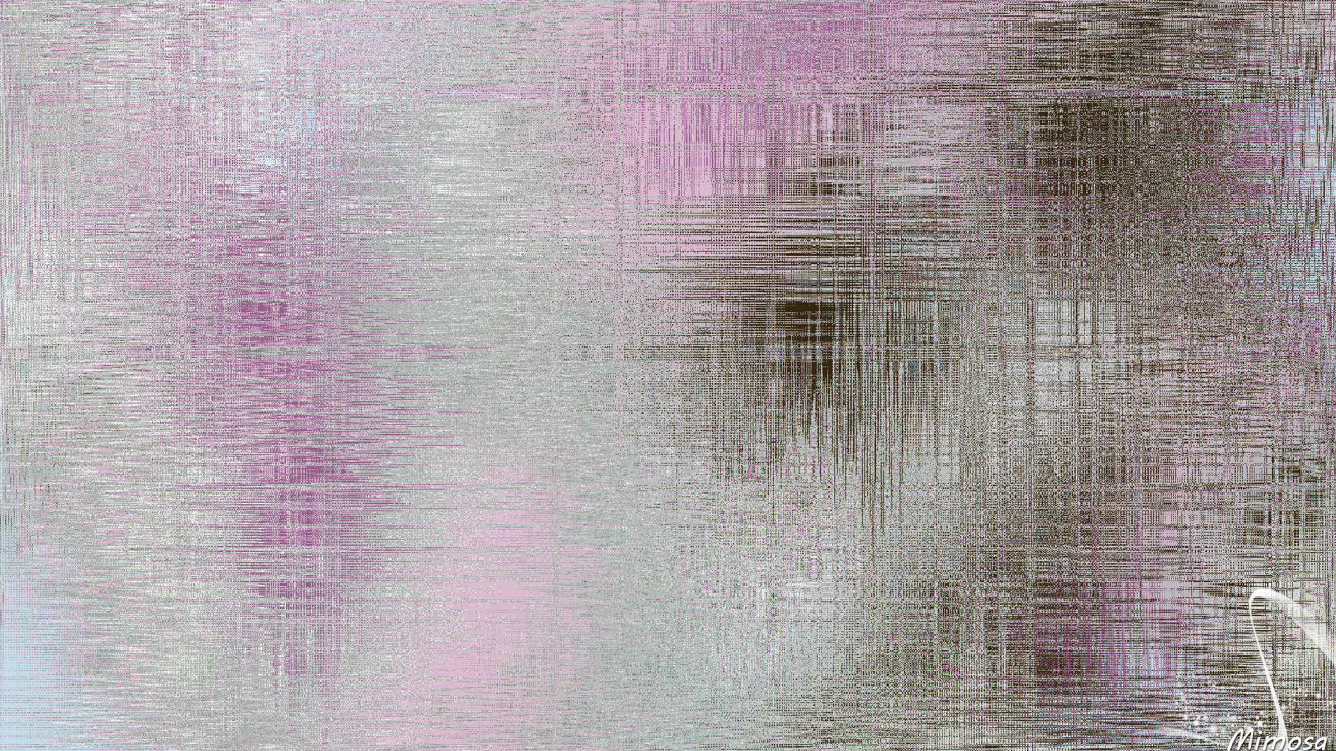 Artistic Digital Art Pink White 1920x1080
