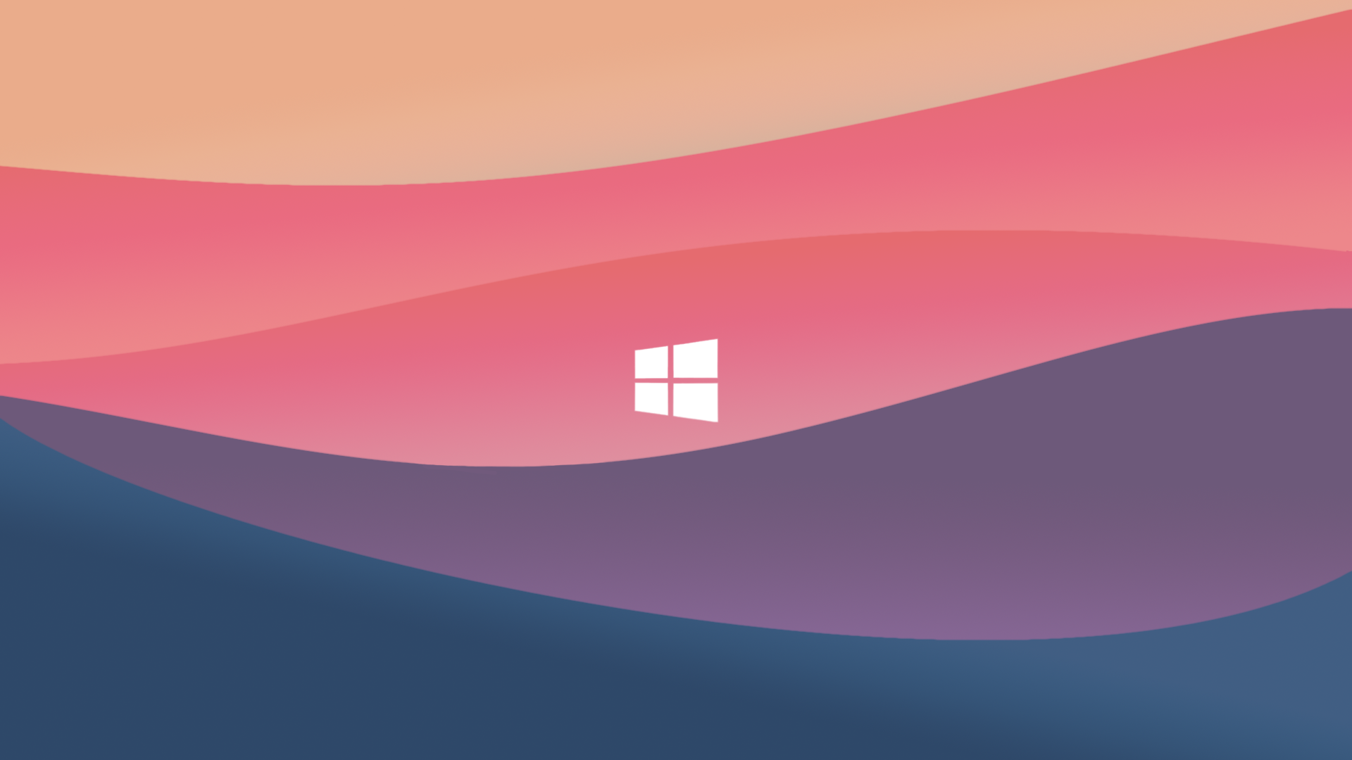Minimalism Colorful Windows 10 Logo Gradient 1920x1080