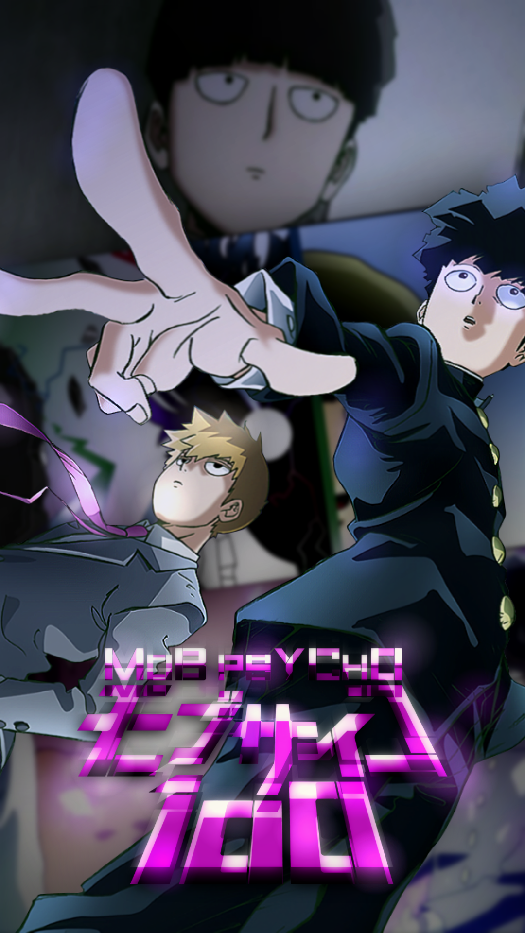 Anime Anime Boys Mob Psycho 100 1080x1920
