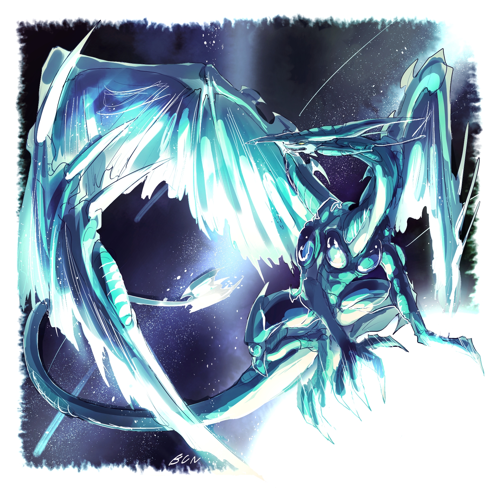 Anime Yu Gi Oh Yu Gi Oh 5Ds Trading Card Games Stardust Dragon Dragon Artwork Digital Art Fan Art 1660x1630
