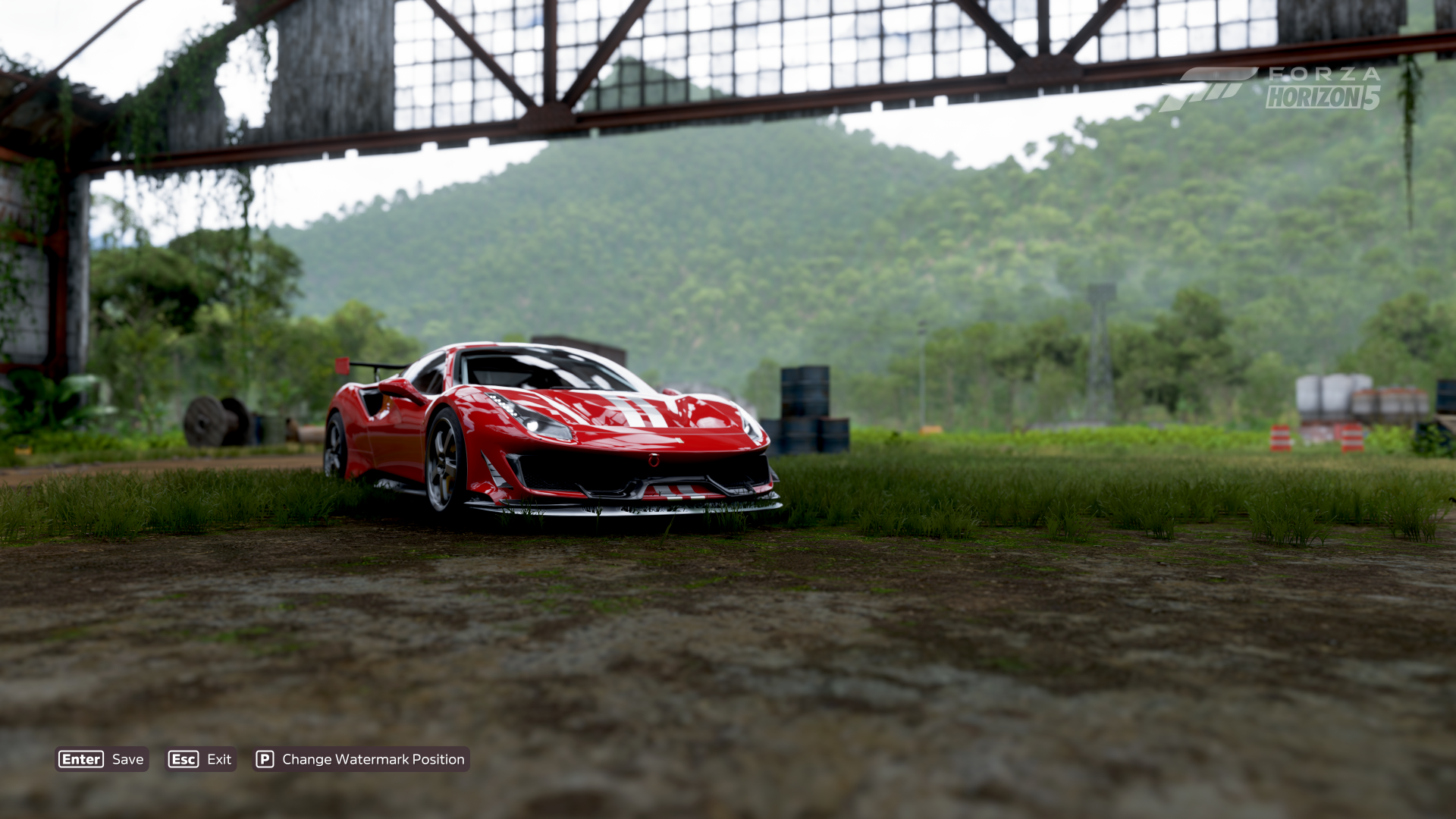 Forza Horizon 5 Mexico Landscape Video Games Ferrari Ferrari 488 Pista Italian Cars Screen Shot 1920x1080