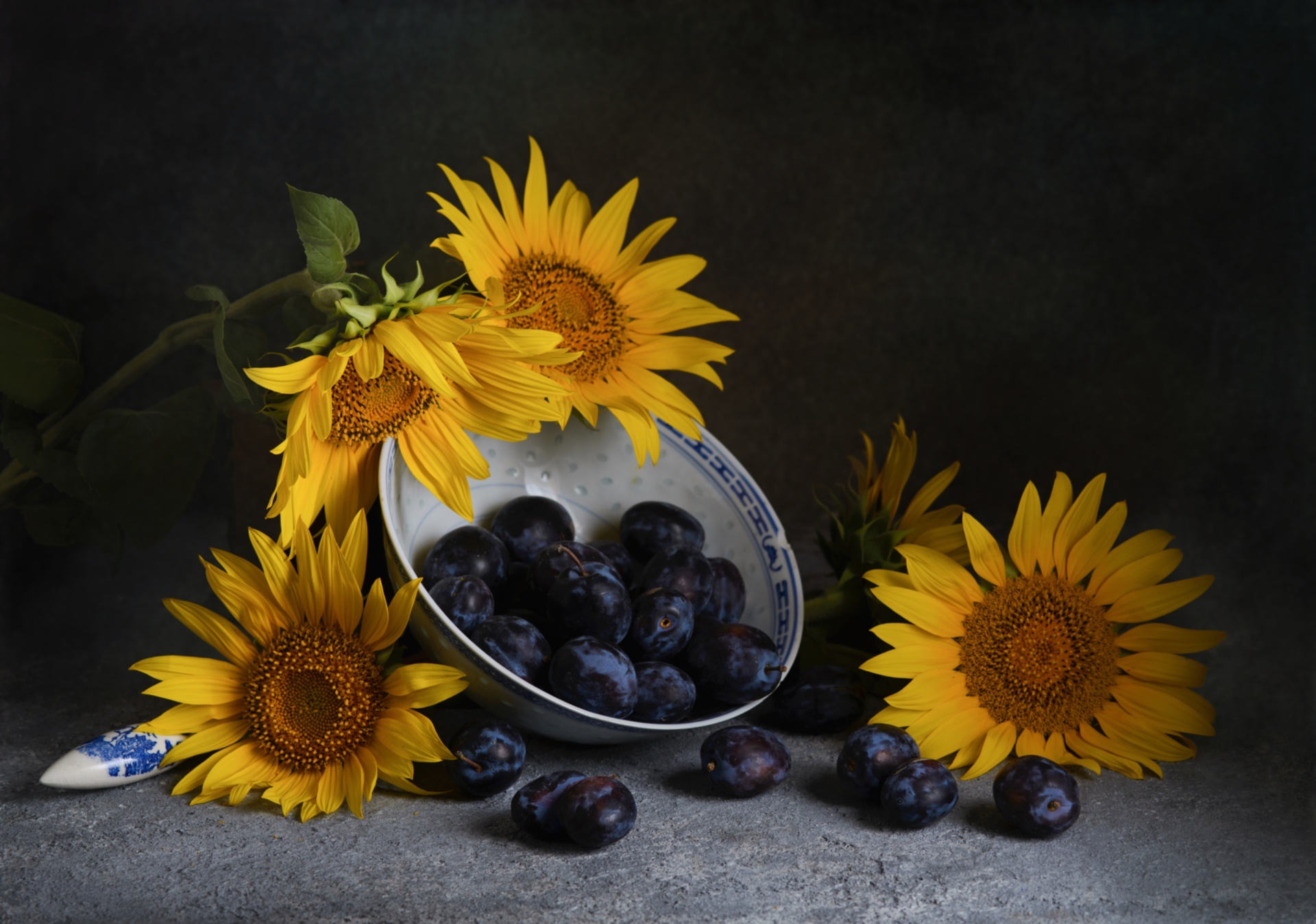 Fruit Sunflower 1920x1349
