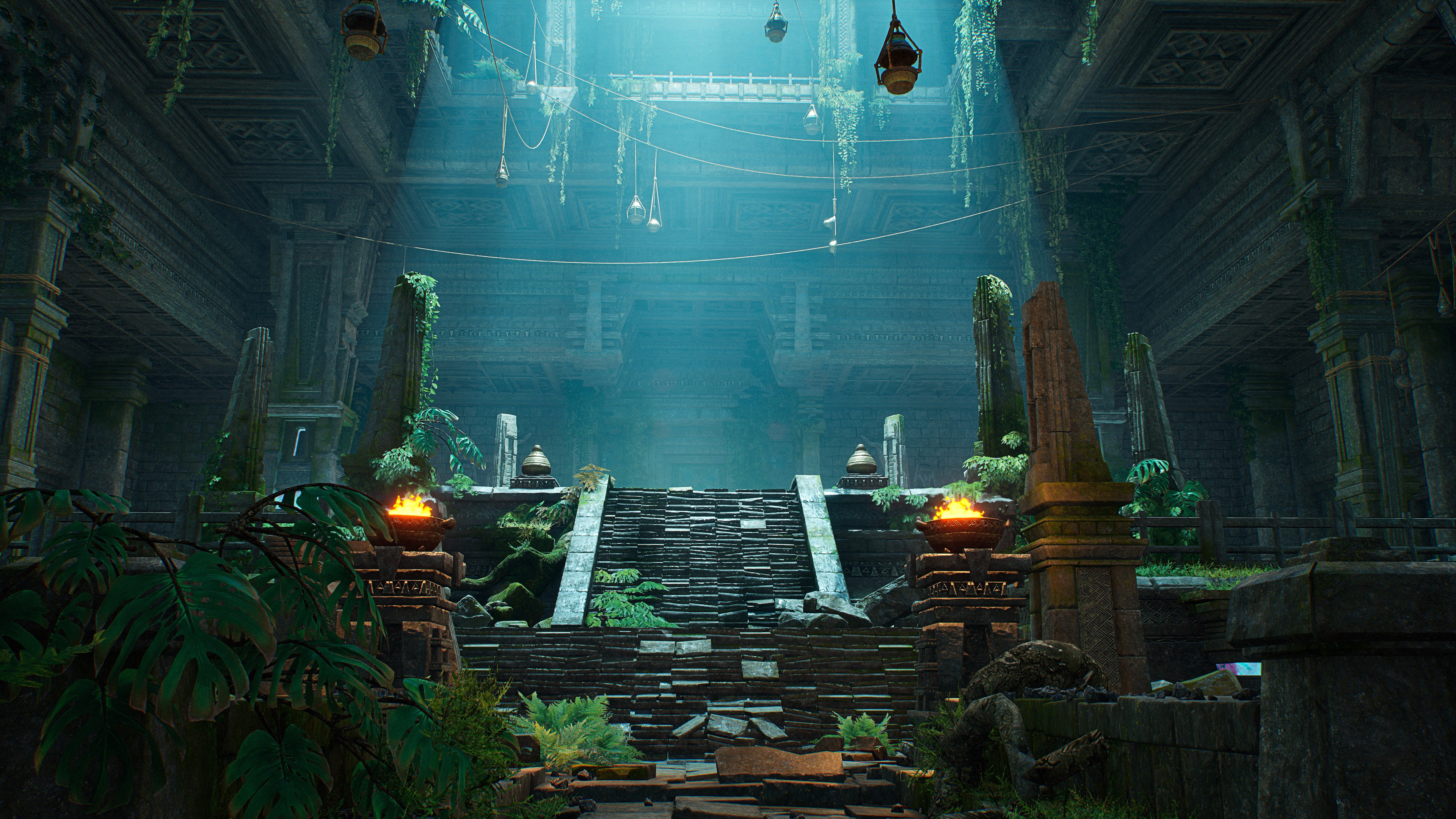 Outcast 2 4K Appeal Studios THQ Nordic Temple 3840x2160