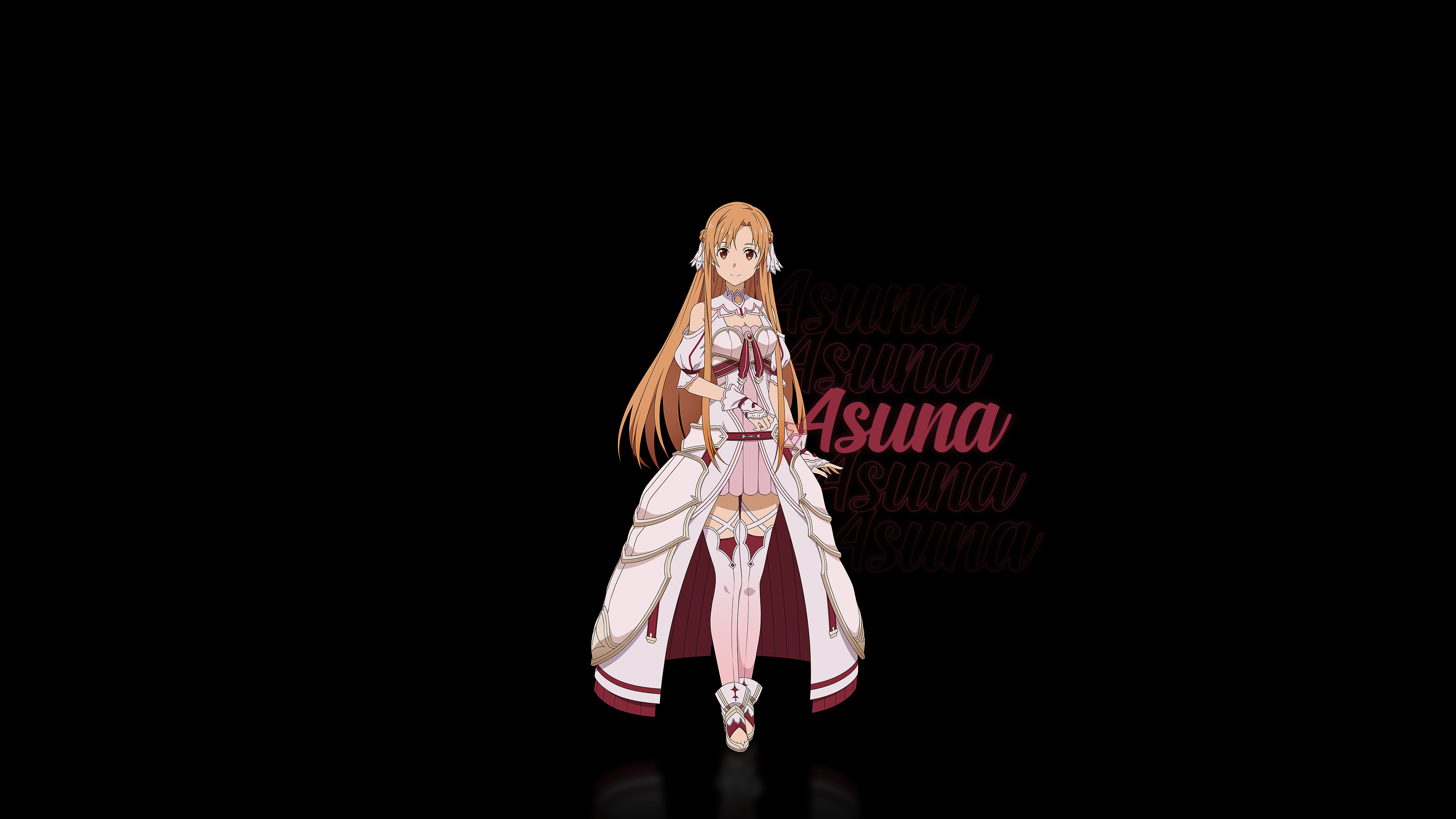 Sword Art Online Sword Art Online Alicization Yuuki Asuna Anime Girls 3840x2160