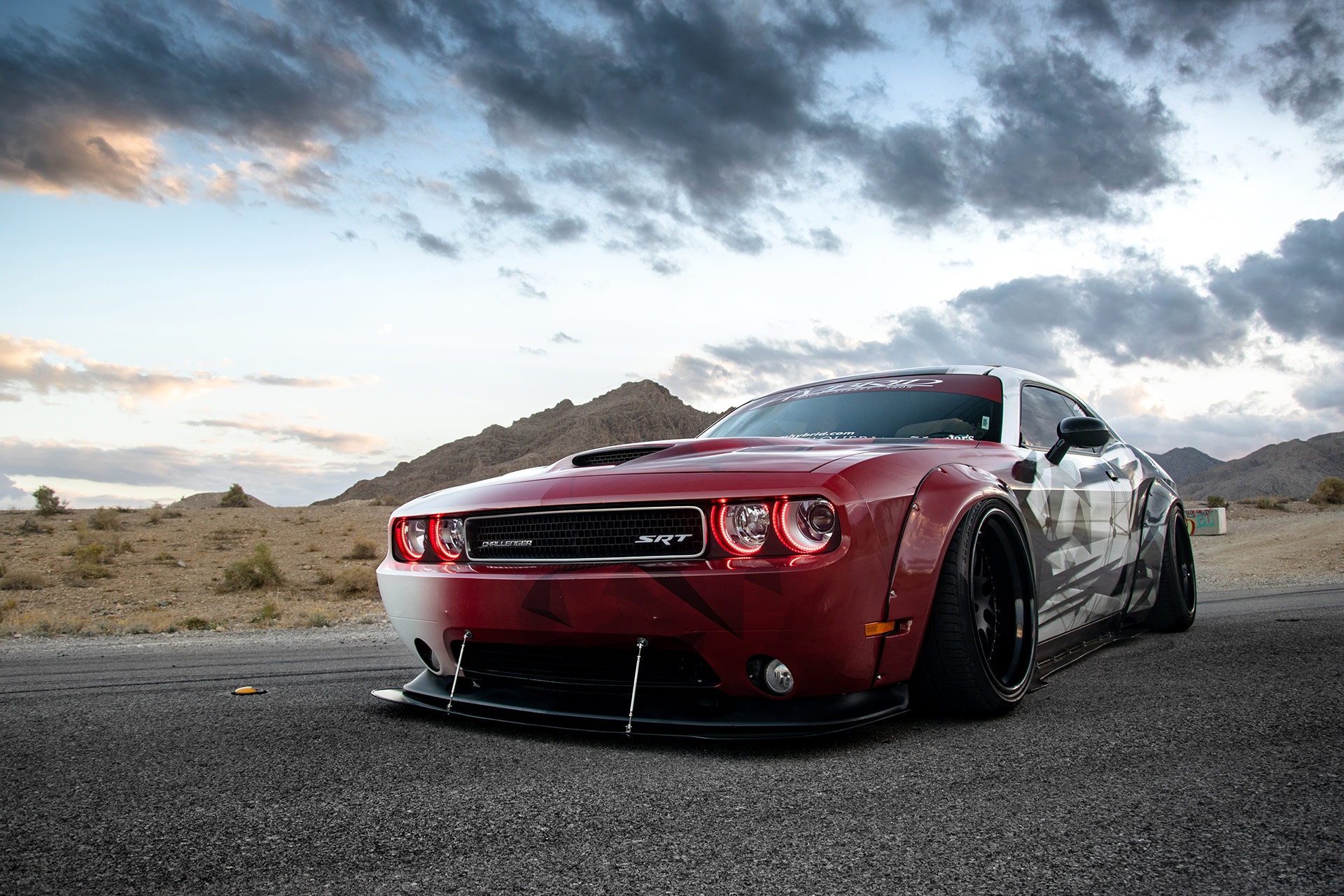 Dodge Dodge Challenger Muscle Car Red Car 1920x1280