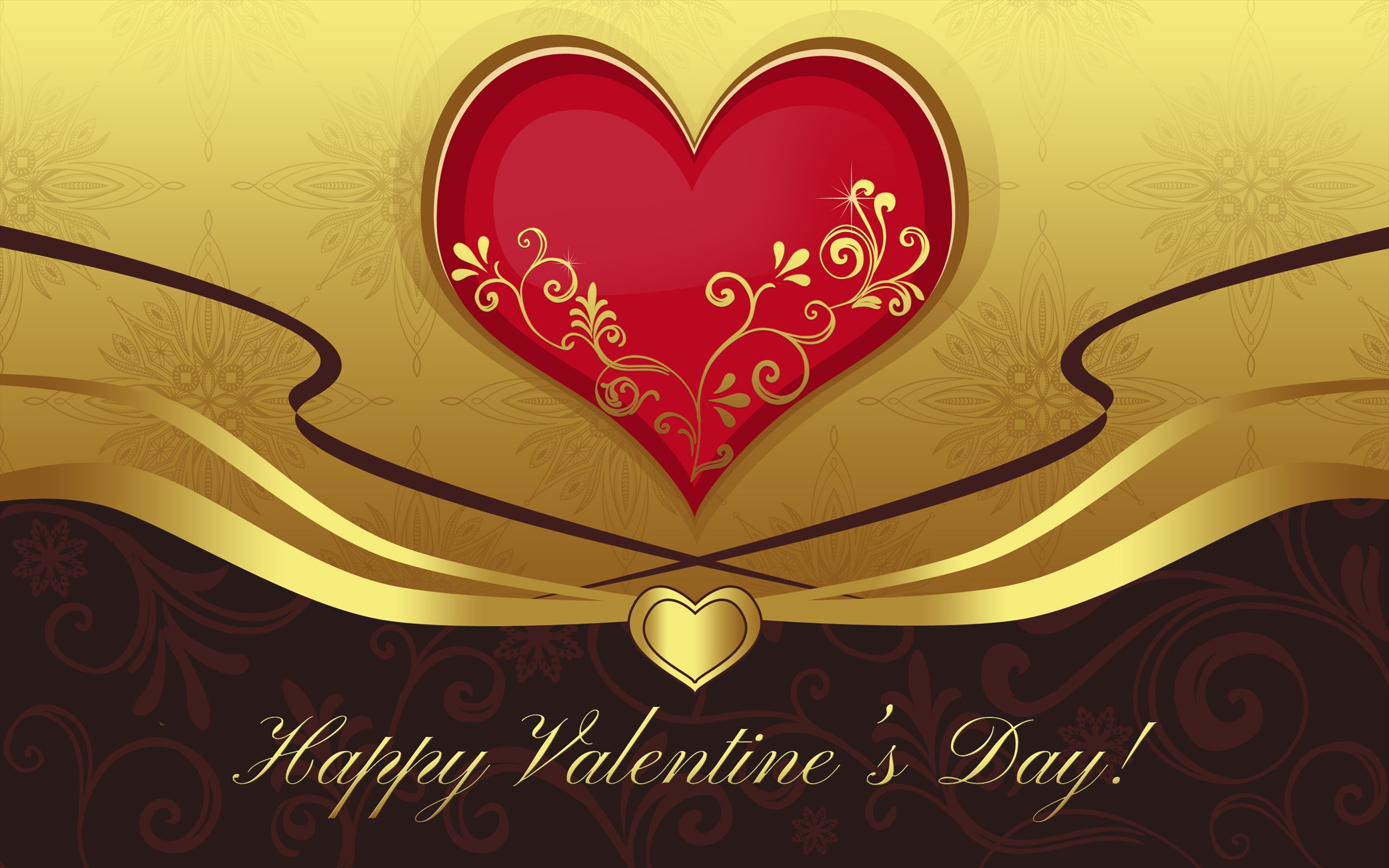Heart Happy Valentine 039 S Day 2560x1600