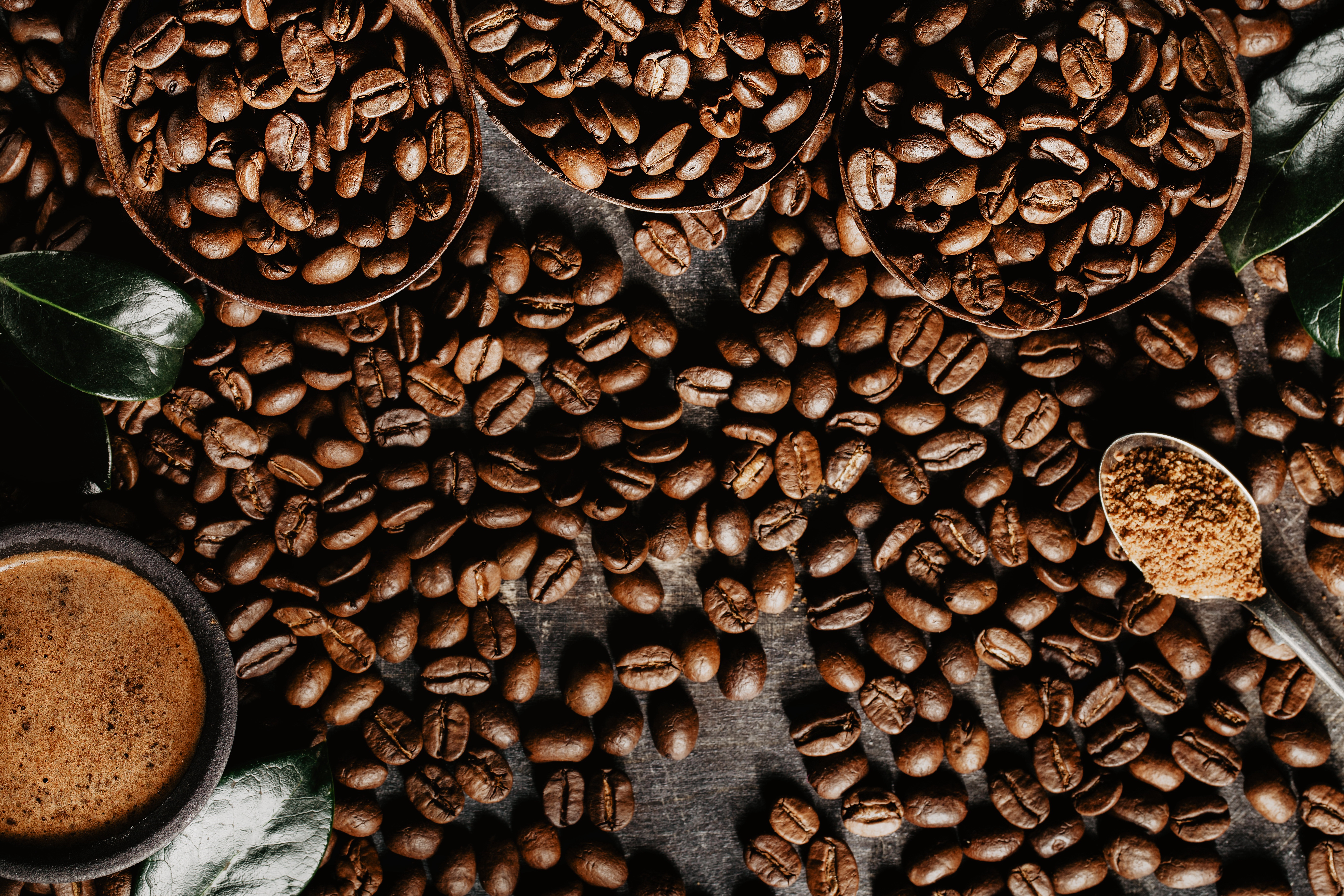 Coffee Coffee Beans Still Life 5472x3648