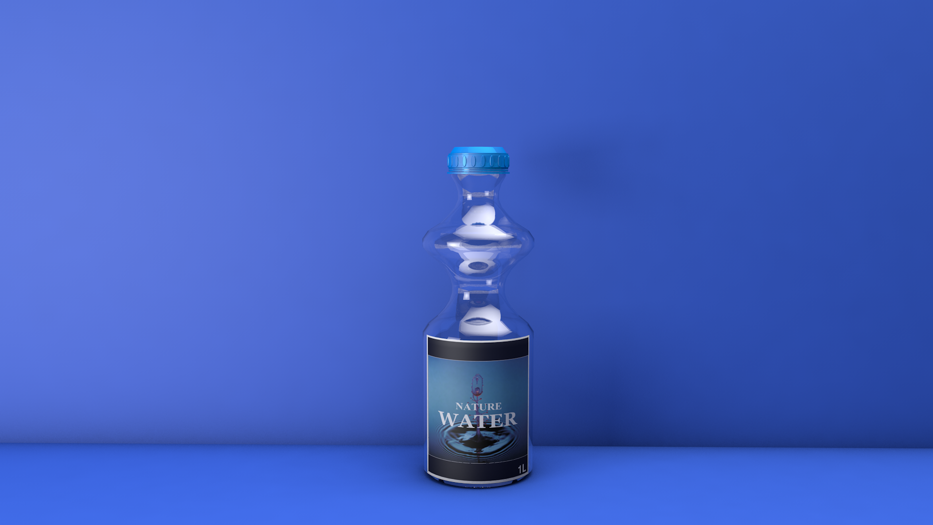3d Cgi Digital Art Glass Water 1920x1080