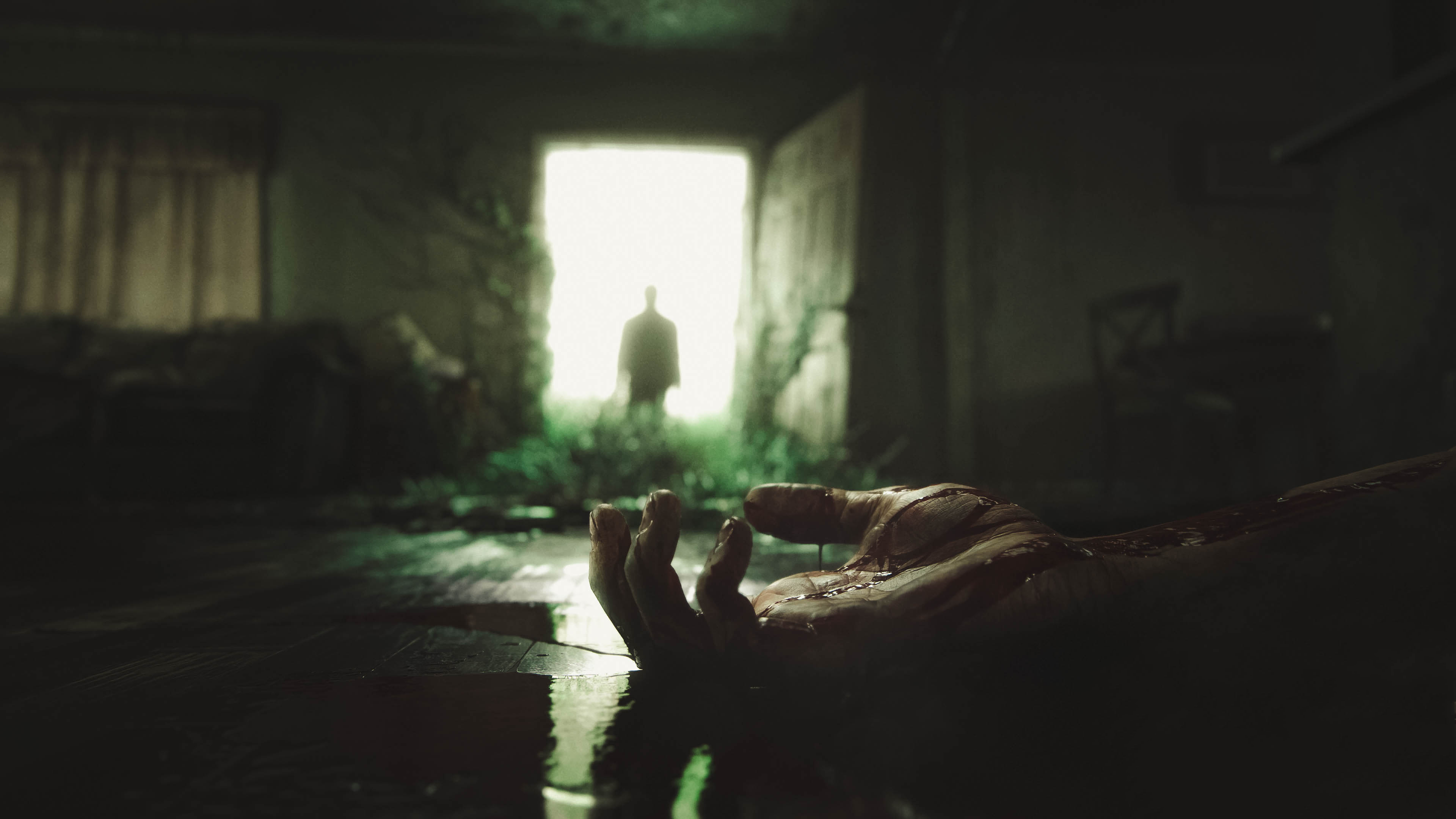Hand Blood The Last Of Us 3840x2160