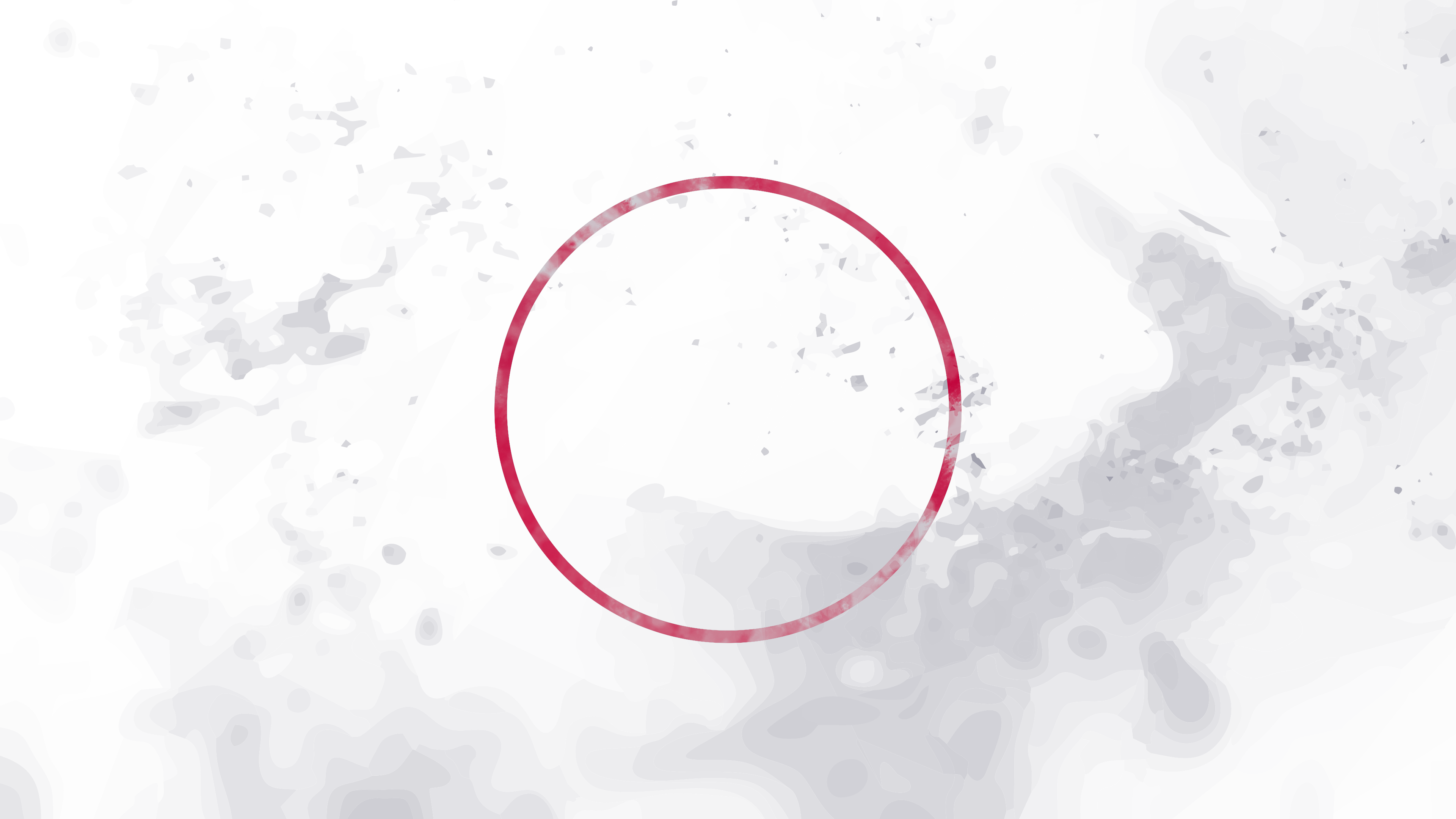 Circle White Red Abstract Supremacy 3840x2160