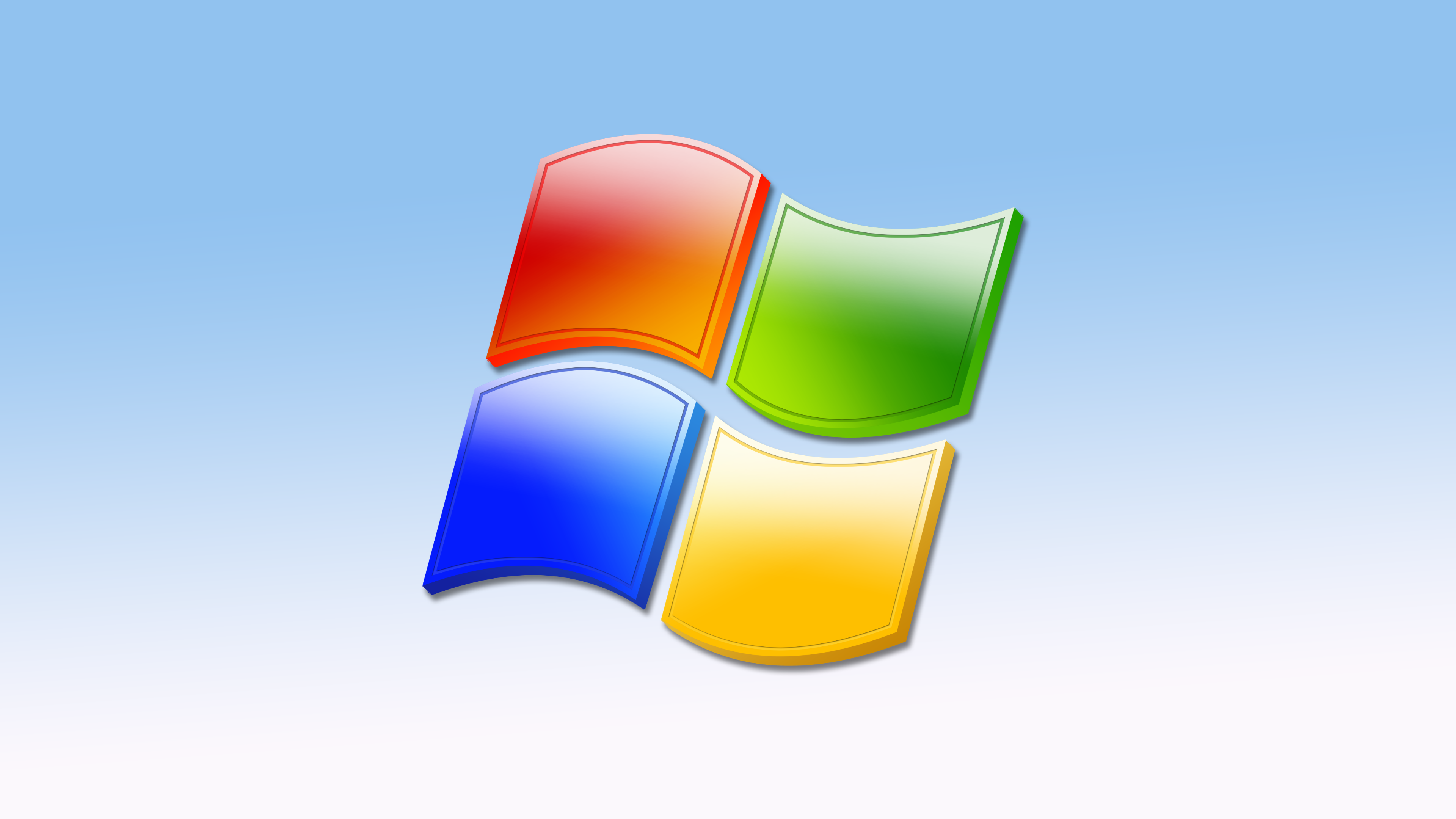 Windows XP Logo Windows Logo Microsoft 3840x2160