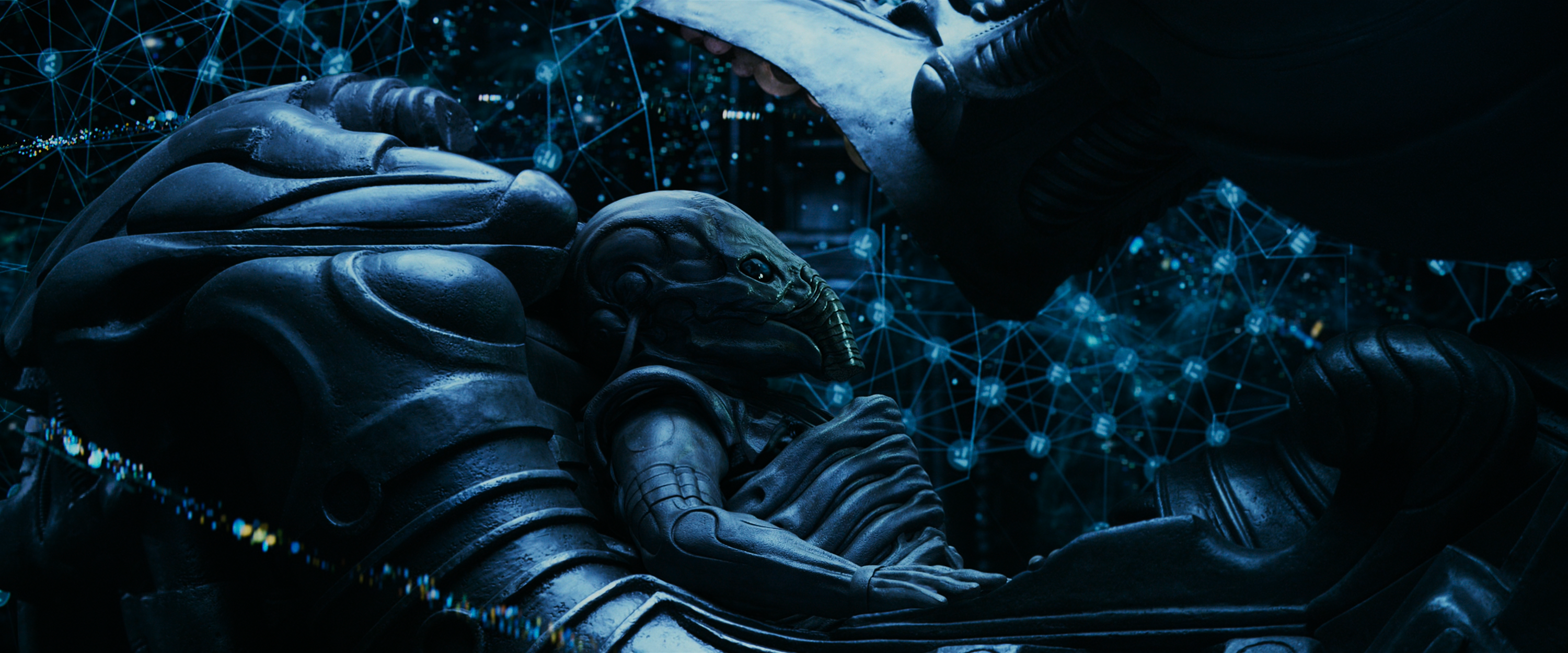 Prometheus Movie Movies Film Stills Alien Movie Space Jockey Alien 3000x1250
