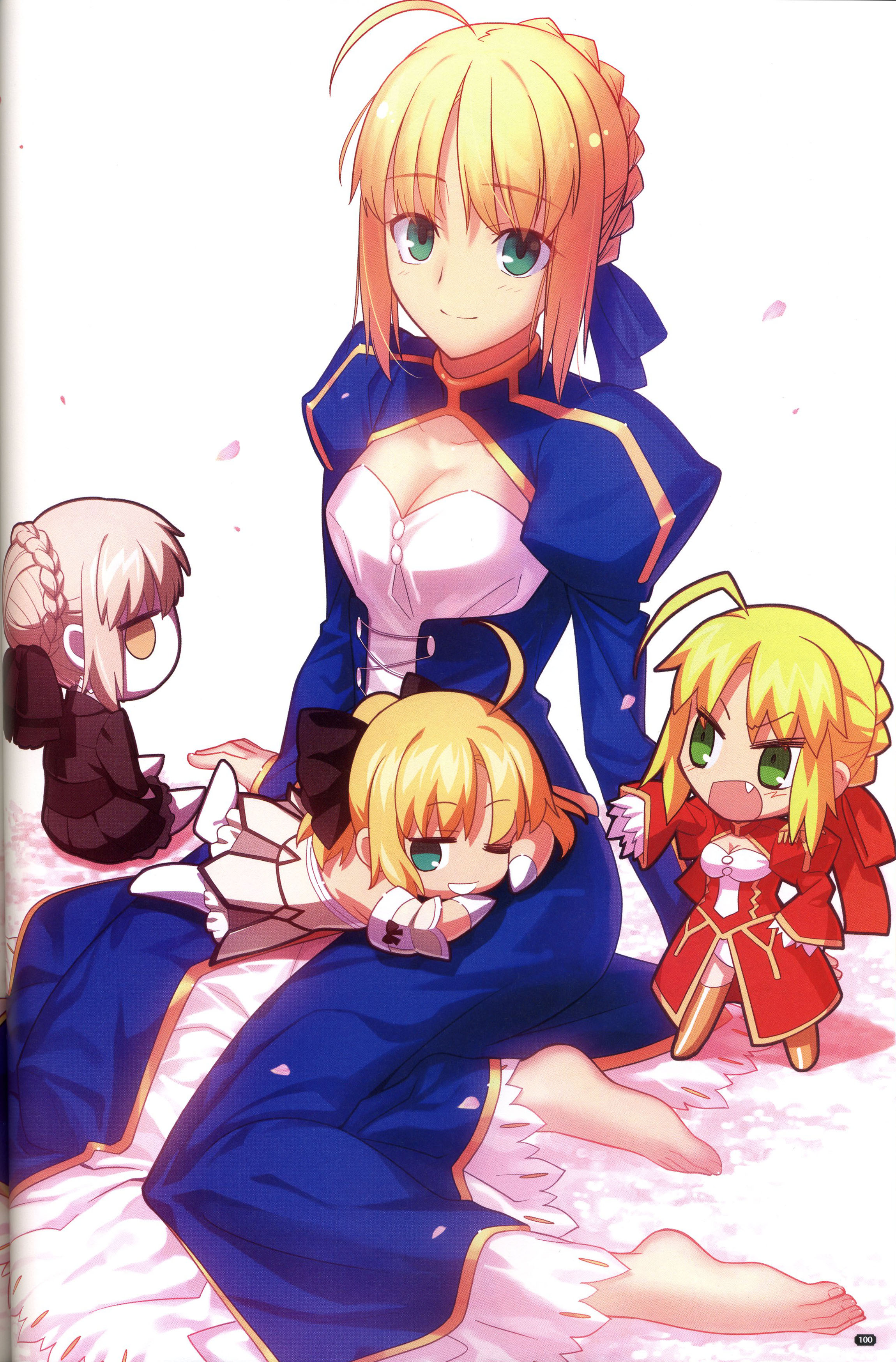 Takeuchi Takashi Anime Anime Girls Fate Series Fate Extra Fate Extra CCC Fate Unlimited Codes Fate S 2299x3494