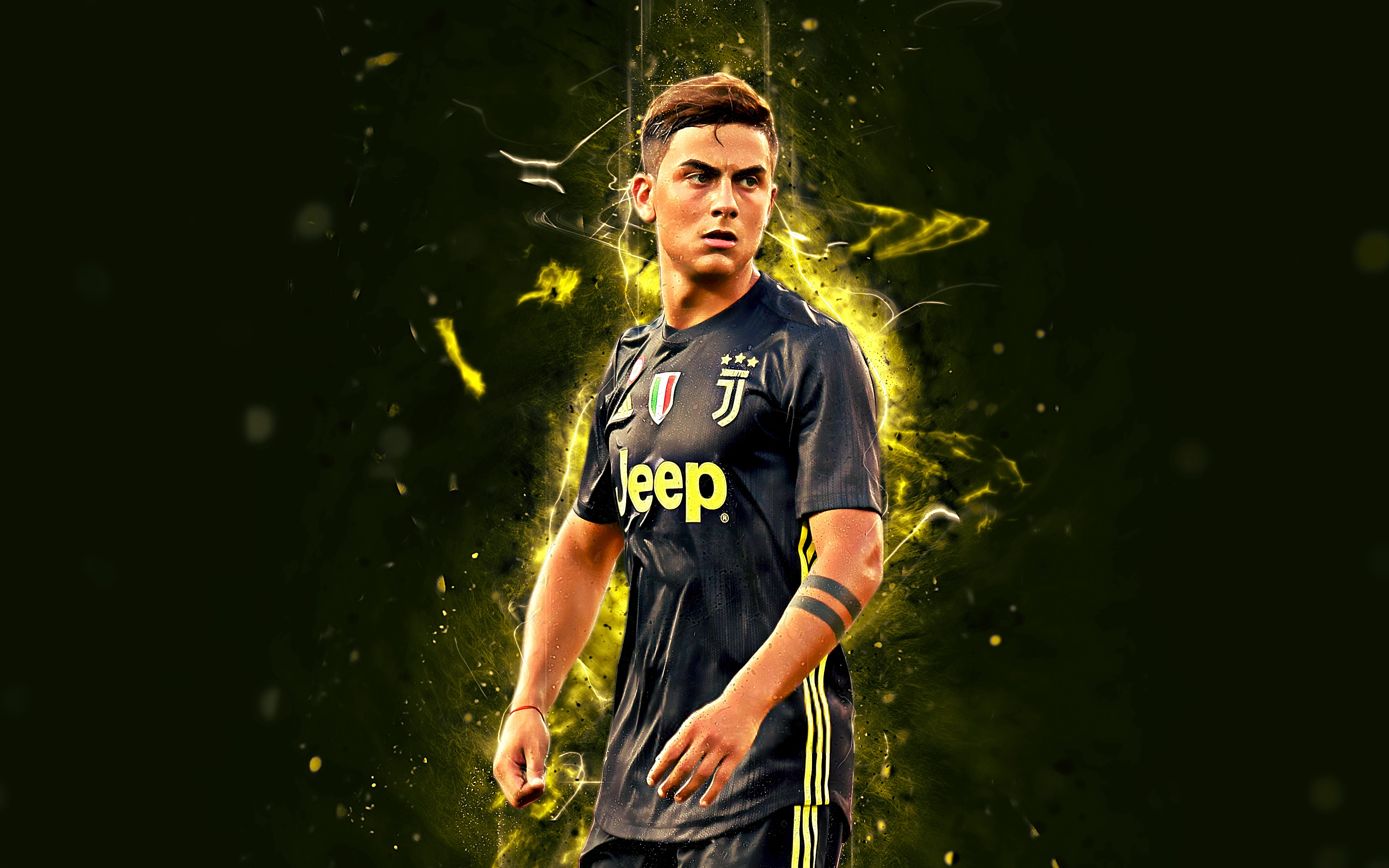 Argentinian Juventus F C Paulo Dybala Soccer 3840x2400