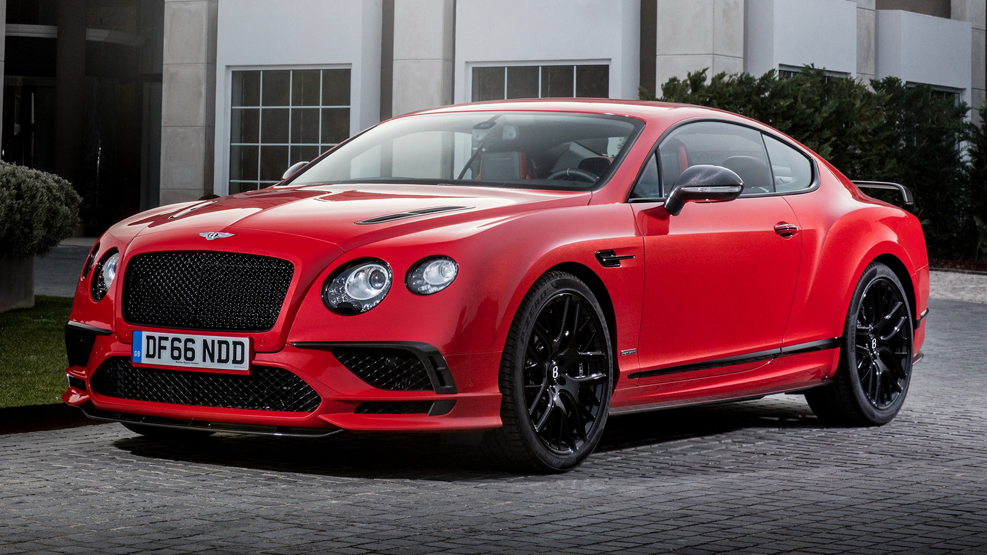 Bentley Continental Supersports Luxury Car Sport Car Red Car Car 1920x1080